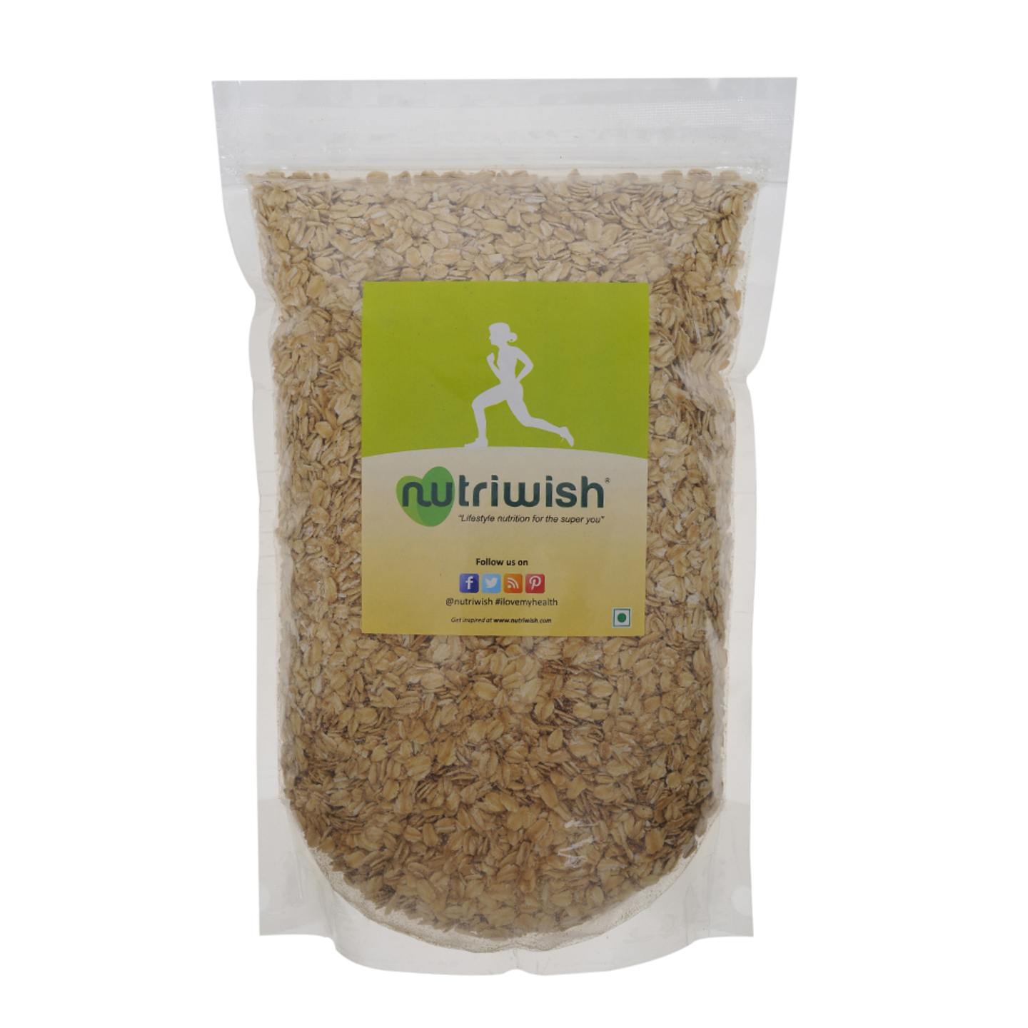 NUTRIWISH Rolled Oats - Premium Gluten-Free 1.25 kg