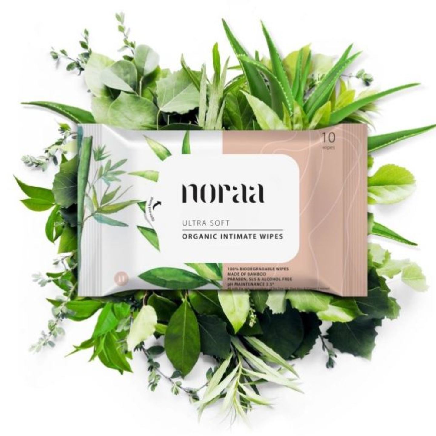 Noraa Organic Ultra Soft Intimate Wipes