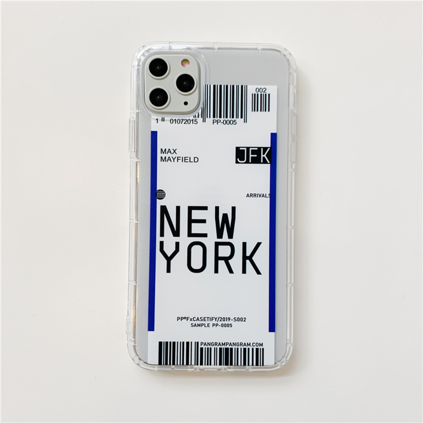 NEW YORK TRAVEL LOGO CASE IPHONE X