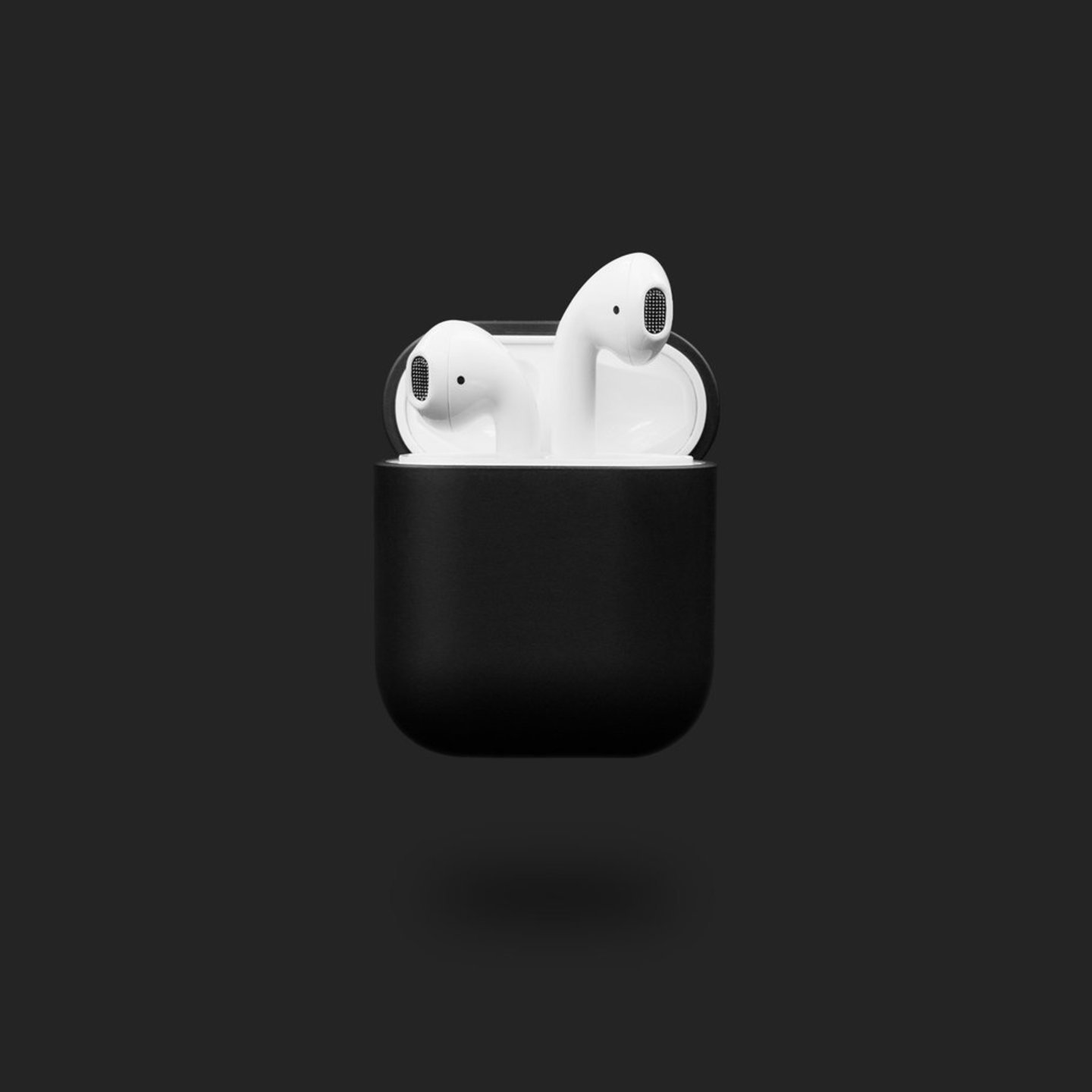 BLACK Airpods Case Thin- Black
