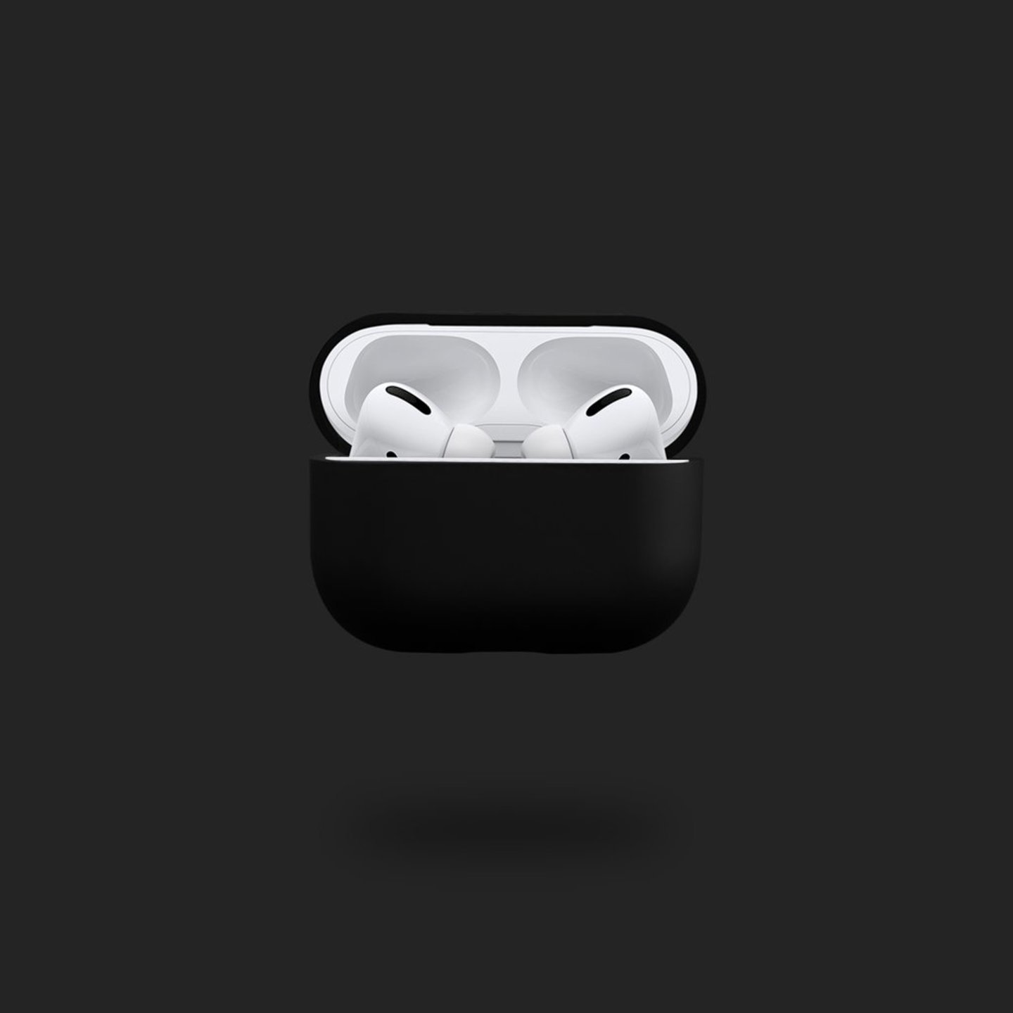 Black thin AIRPODS PRO case