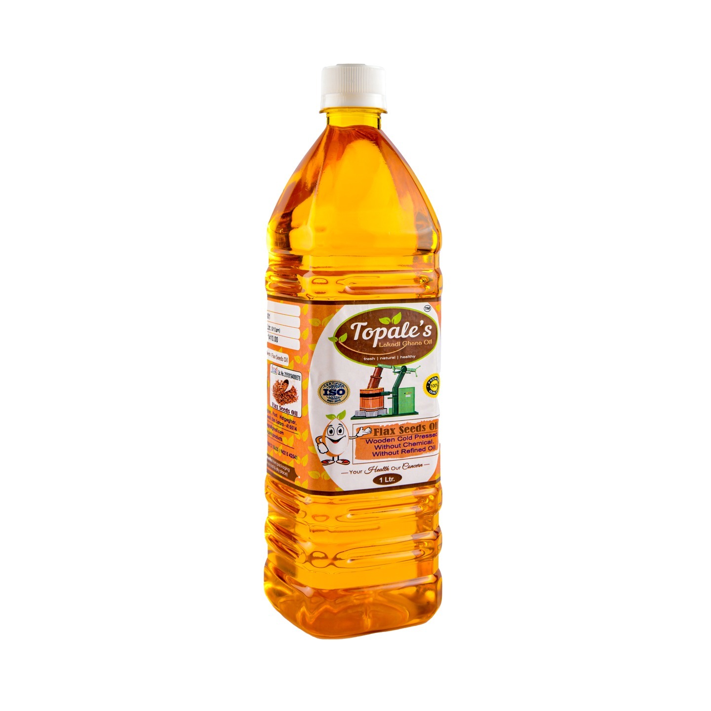 Topale's Premium Flax Seed Oil 1 Litre