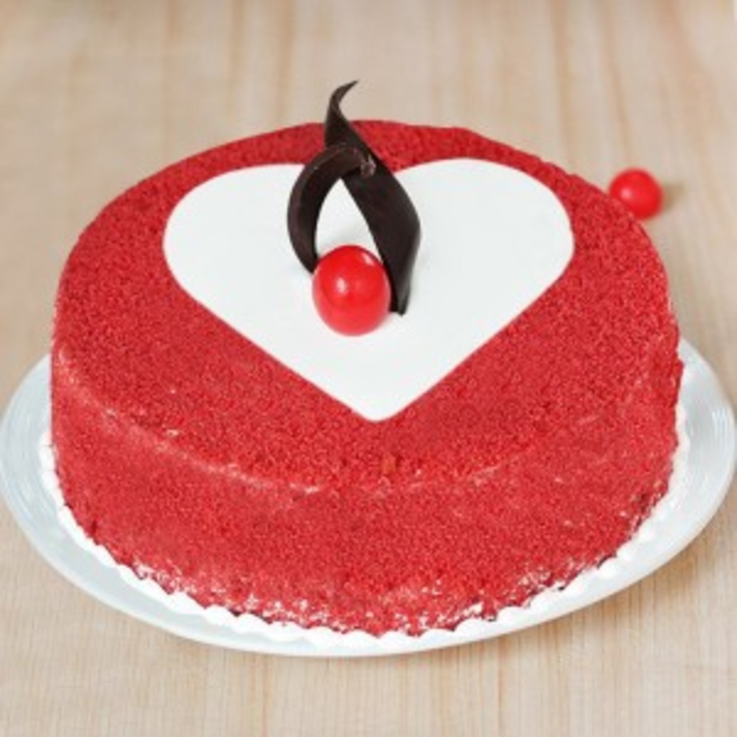 Heart Red Velvet Cake 