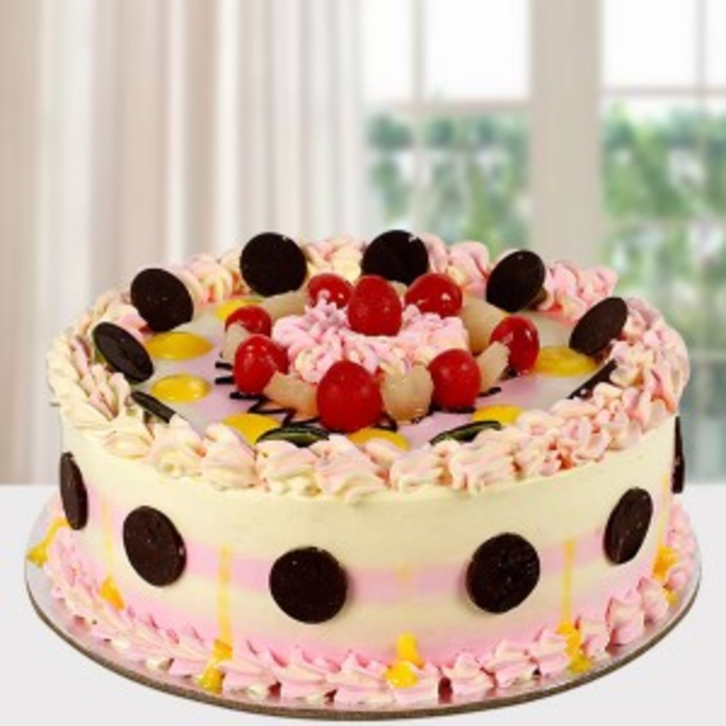 Colourfull Pineapple Cake 