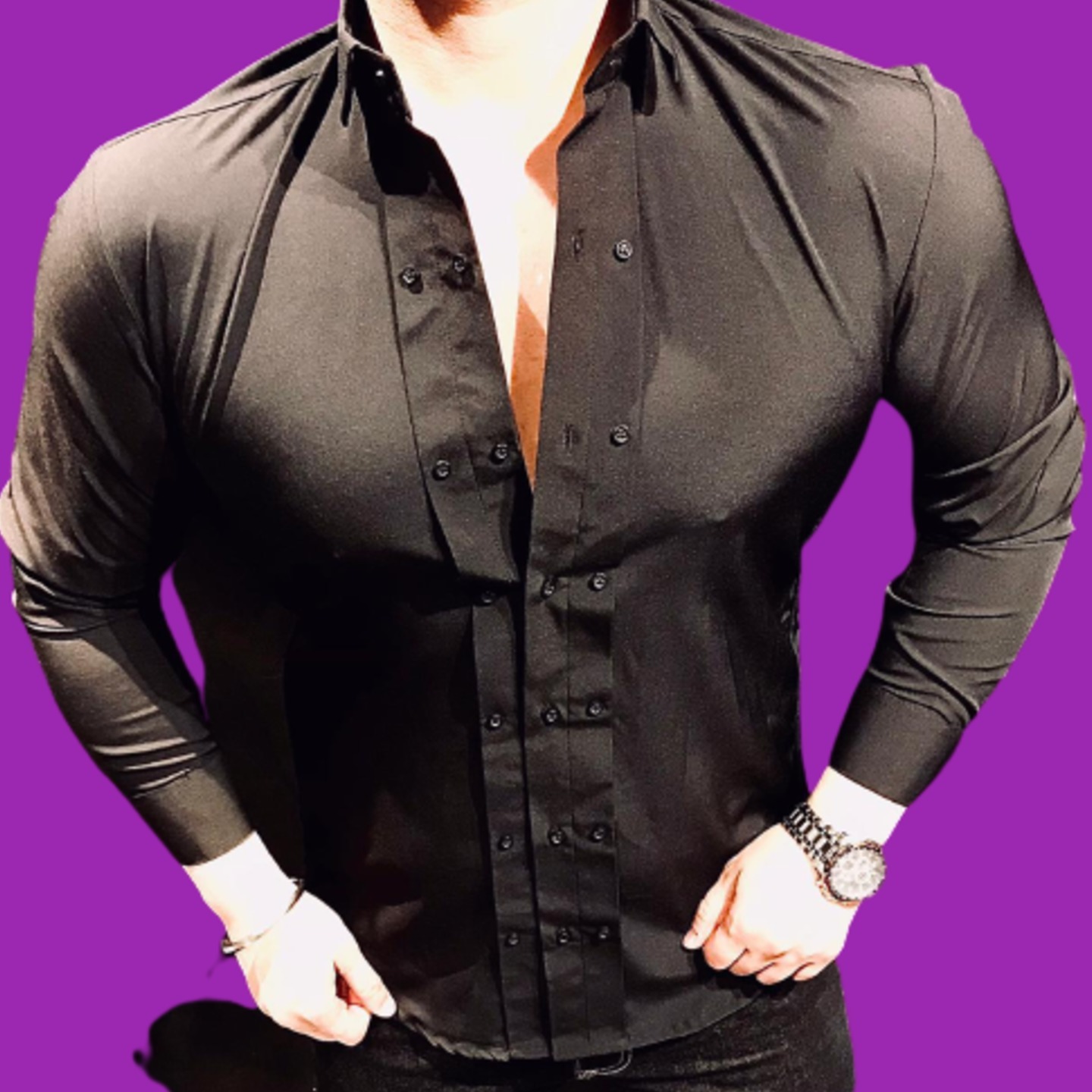 21 Inside Premium Imported Lycra Shirt For Men's