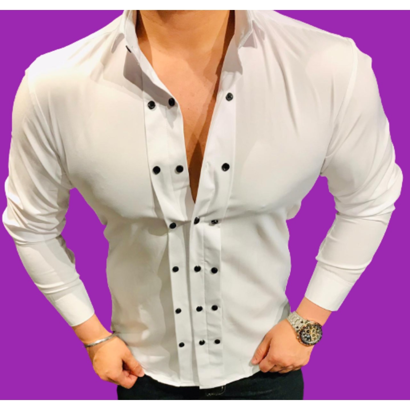 21 Inside Premium Imported Lycra Shirt For Men's