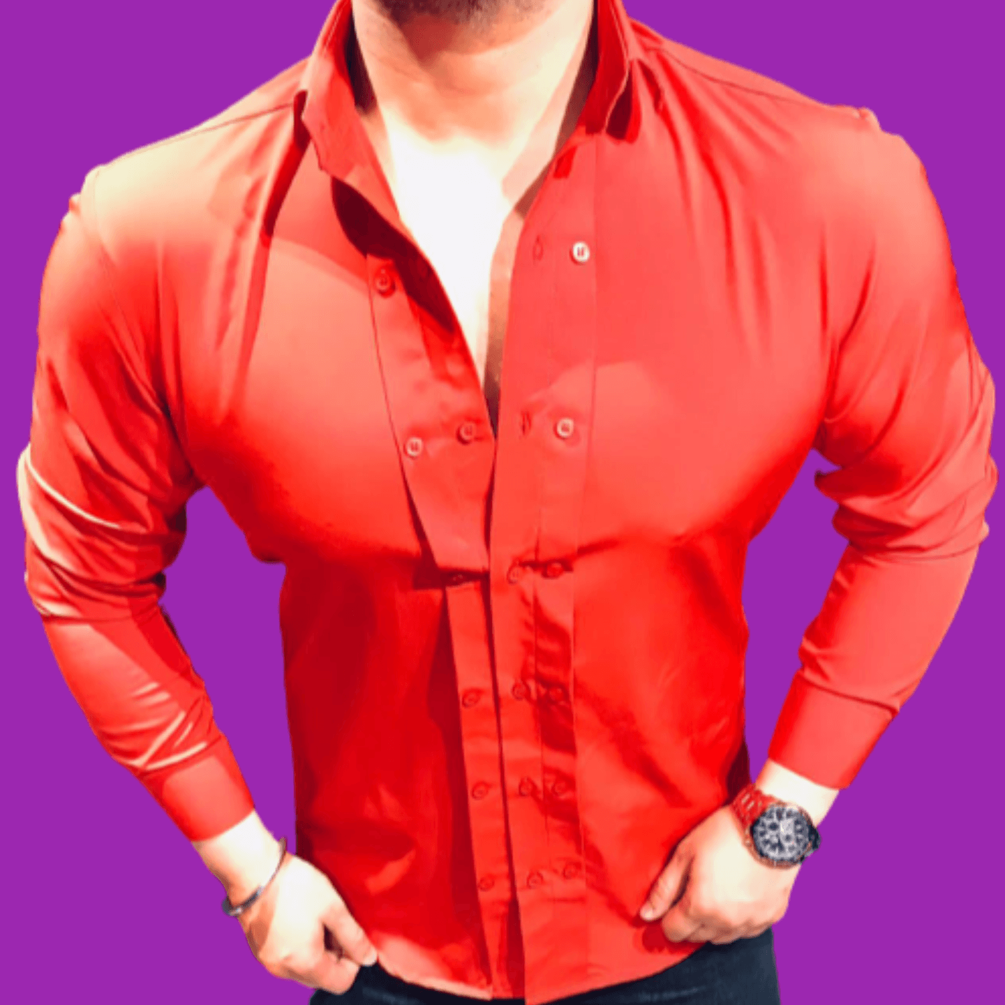 21 Inside Premium Imported Lycra Shirt For Men's