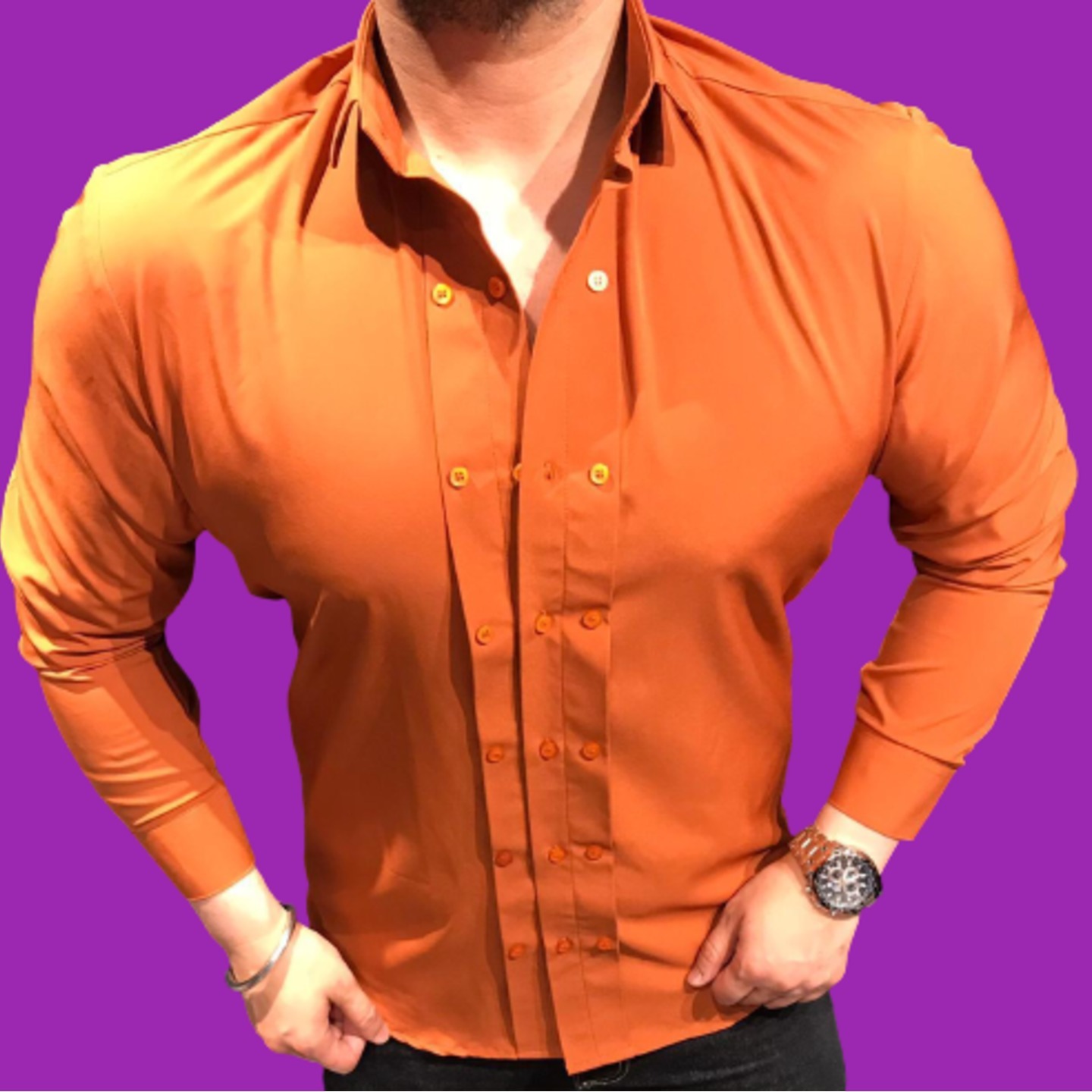 21 Inside Premium Imported Lycra Shirt For Men's