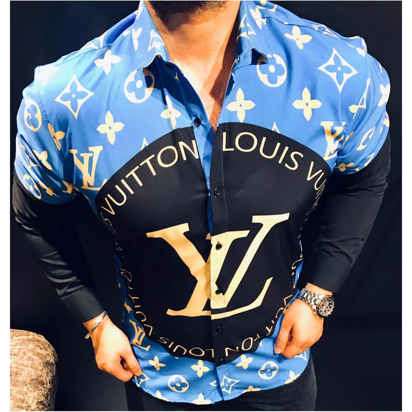 21 Inside Premium Imported Lycra Printed Shirt For Men's