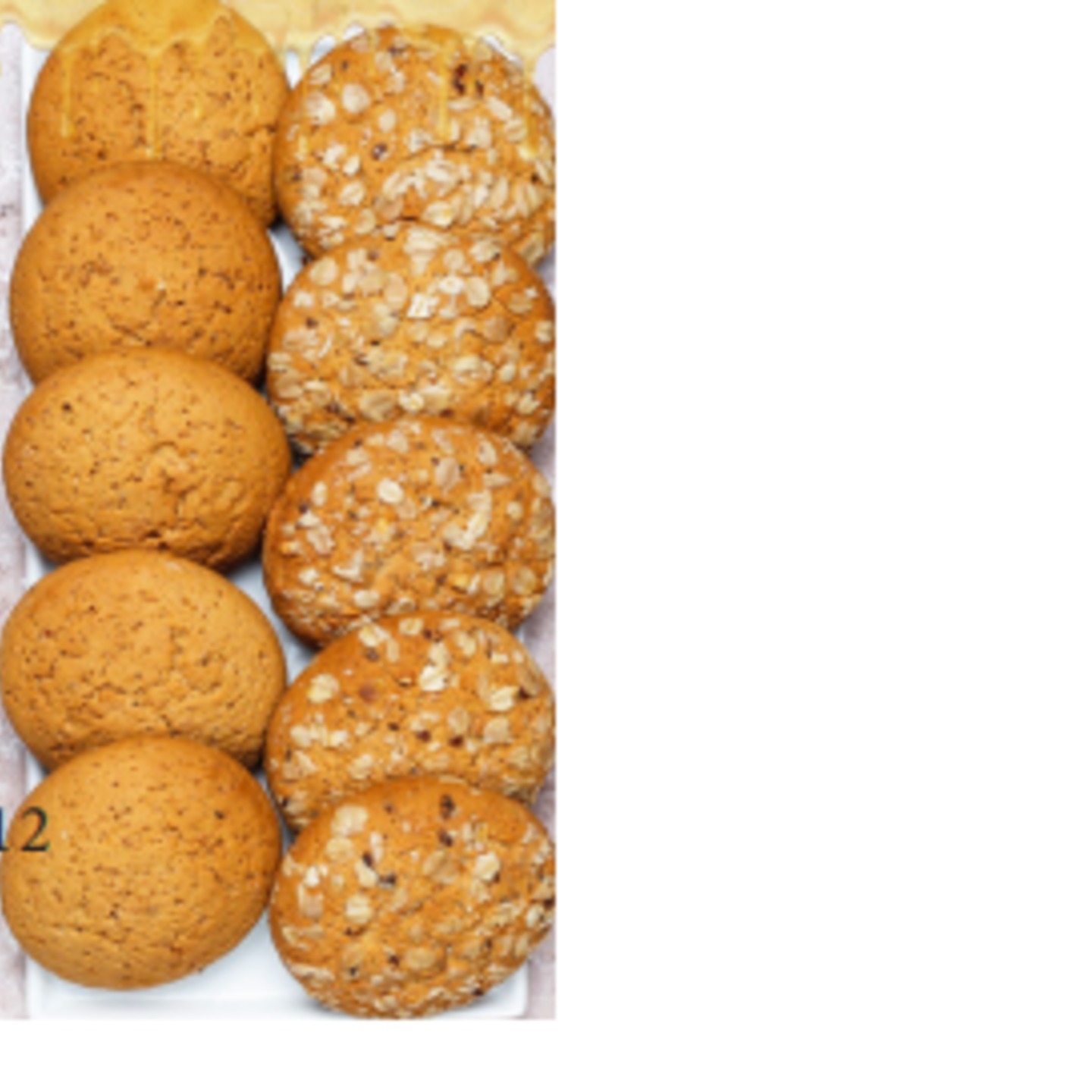 HONEY & OATS COOKIES -LOW SUGAR-250 gms