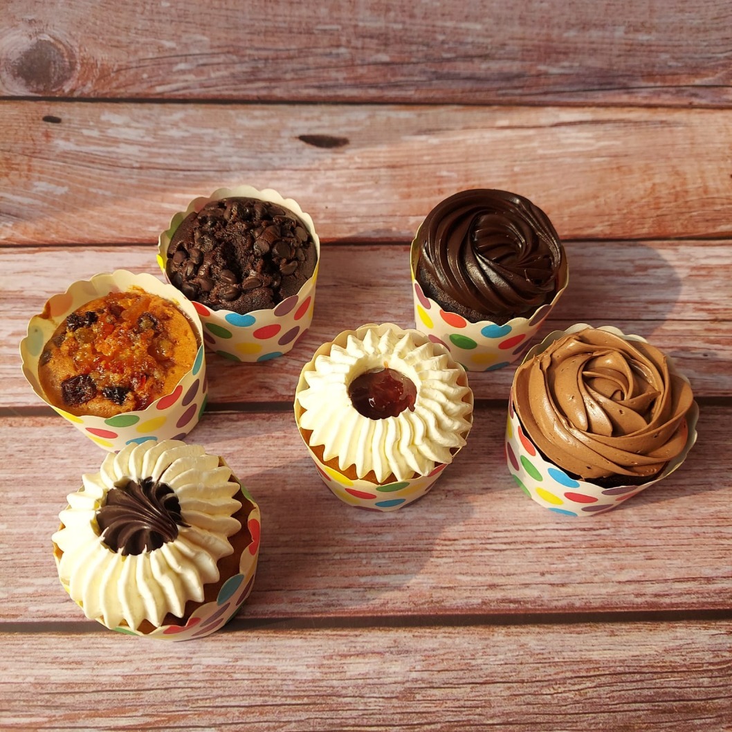 CUP CAKES - Eggless (Set of 2)