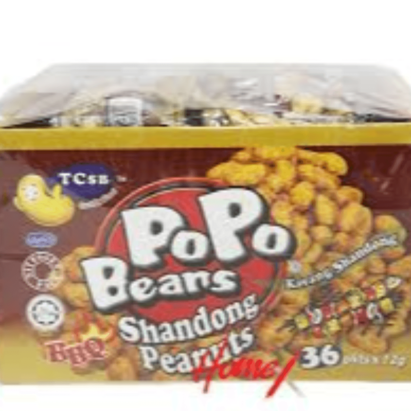 POPO Beans  Shandong Peanuts 36 x 12g