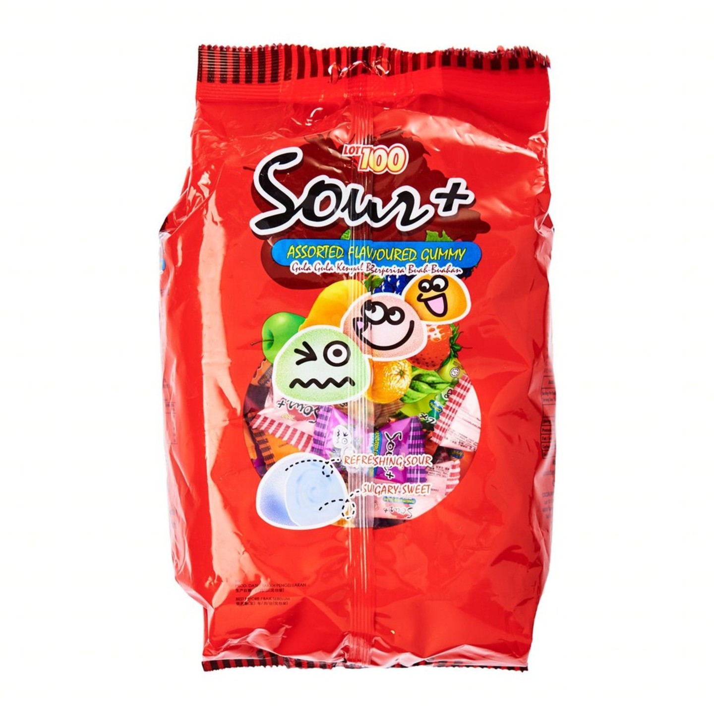 Lot 100 SOUR ASSORTED  600GNew Stock