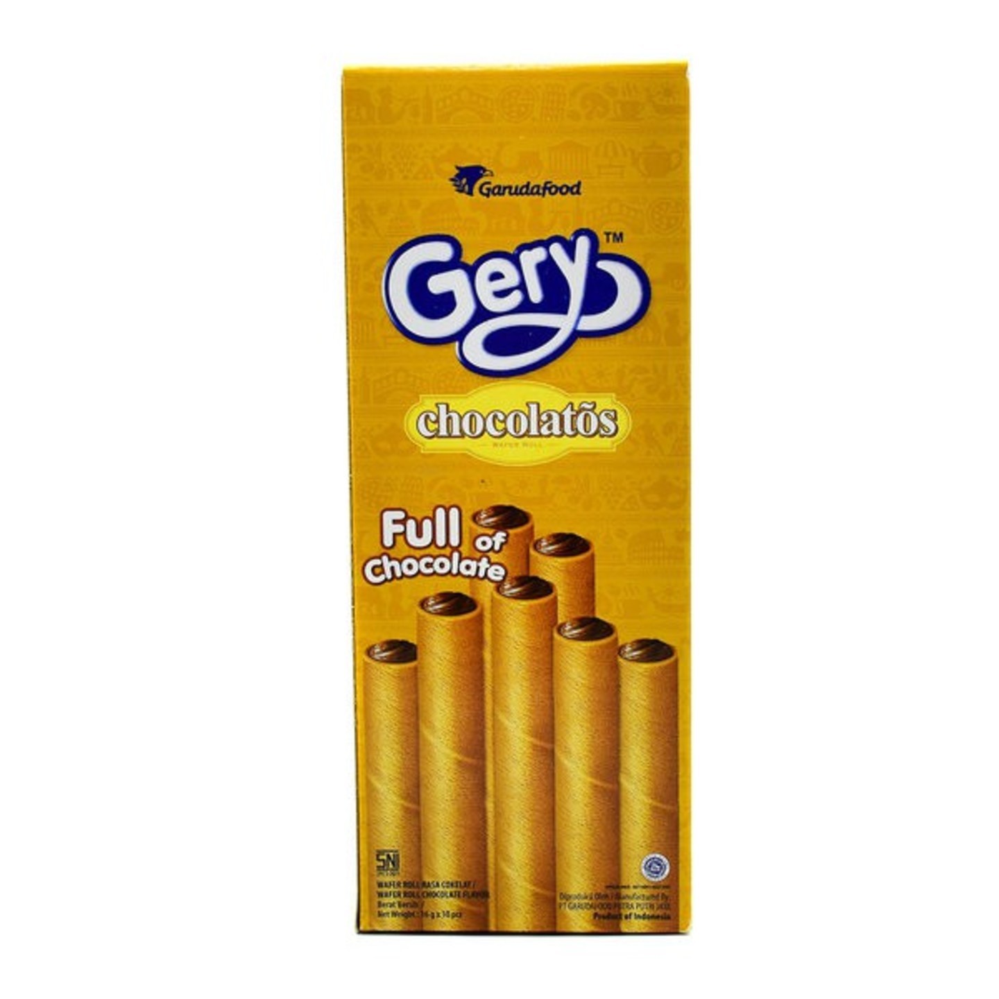 Gery Chocolate Wafer Roll White Chocolate Eith Flavour