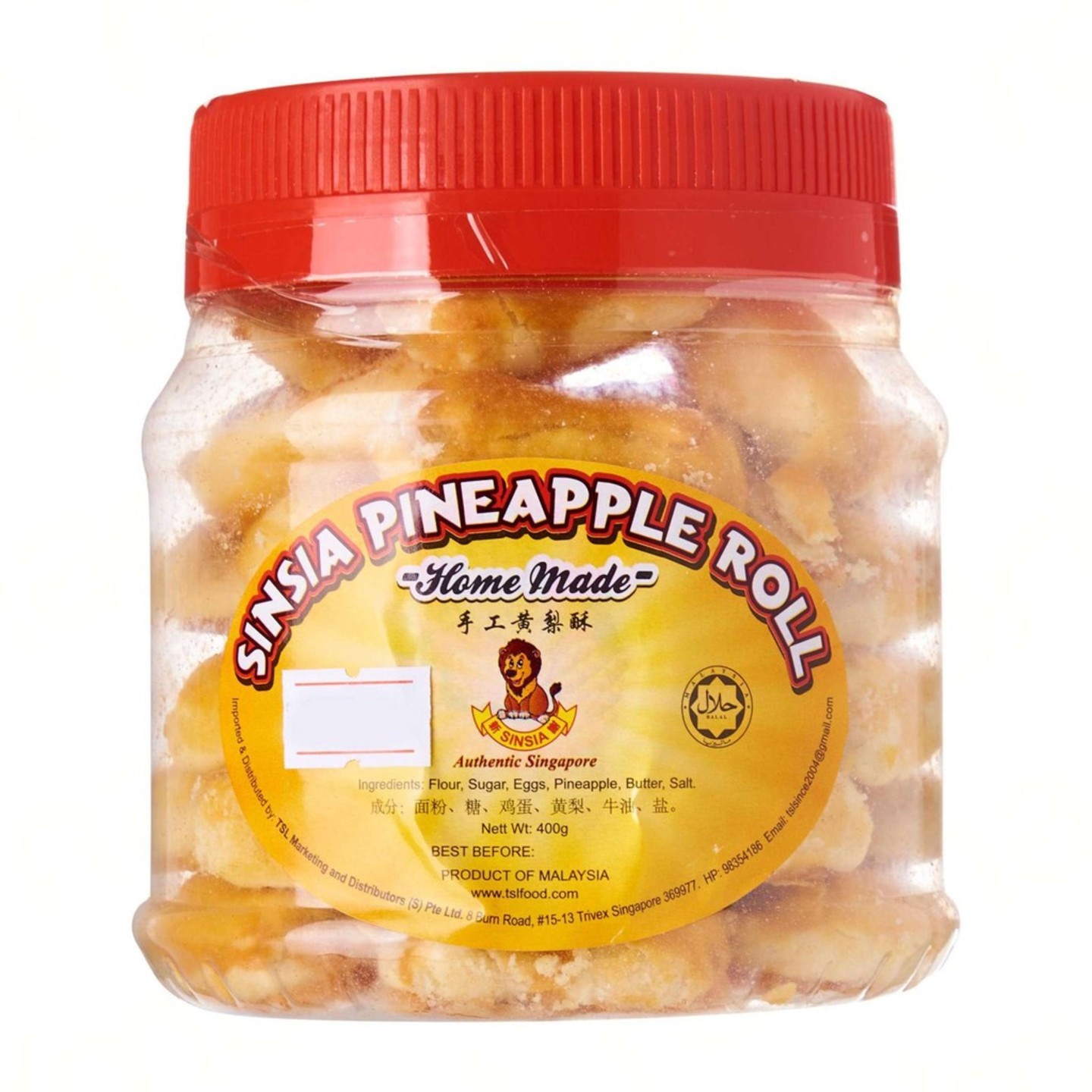 Pineapple Roll 300g Btt Homemade