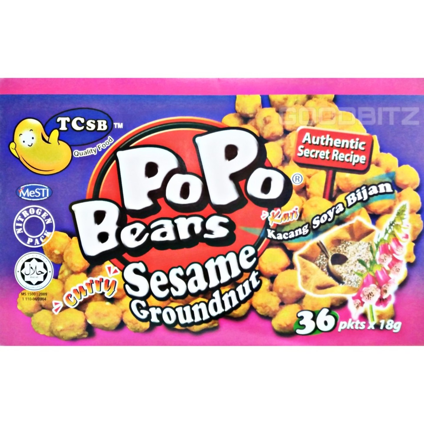 POPO Curry Sesame Groundnut