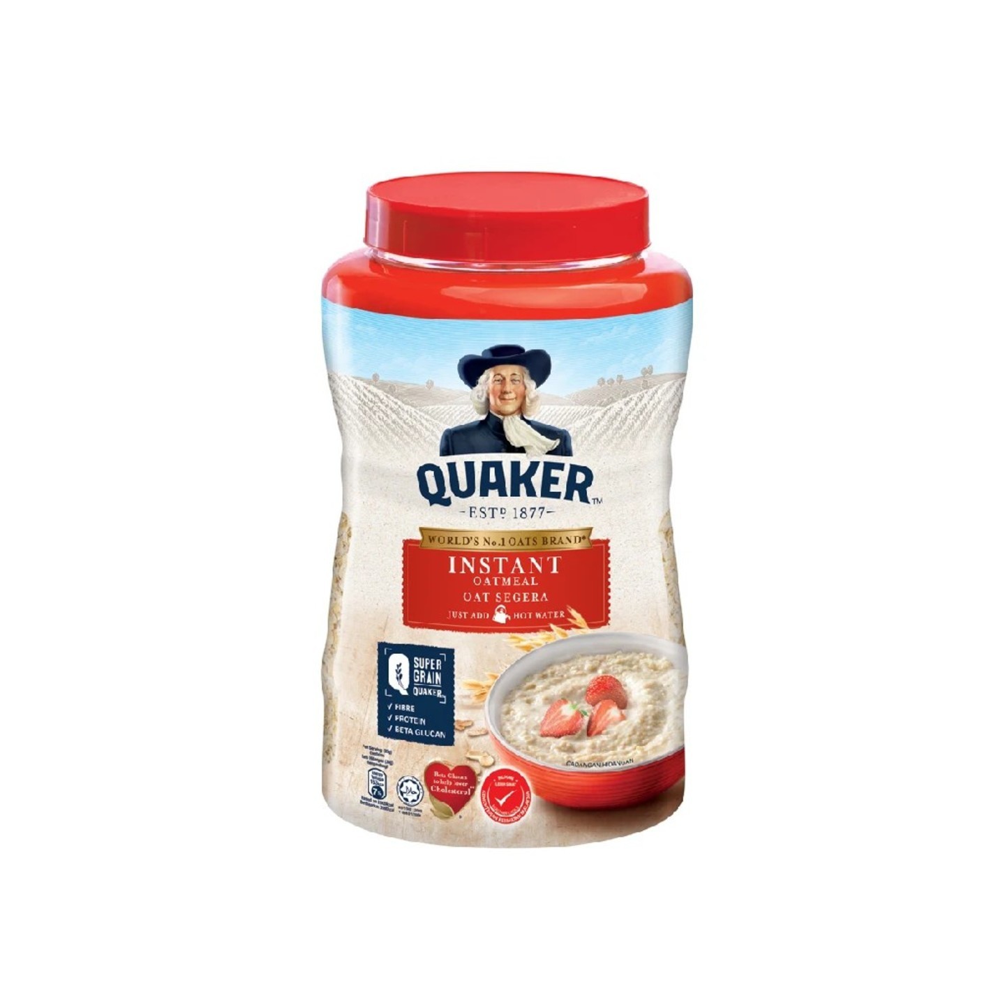 Quaker ready meal  Instant Oatmeal 1KG Malaysia