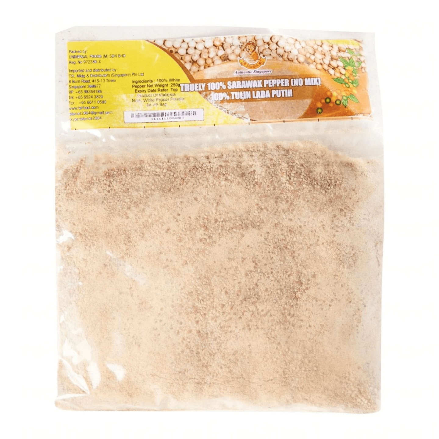 REAL SARAWAK White Pepper Powder 250g farm