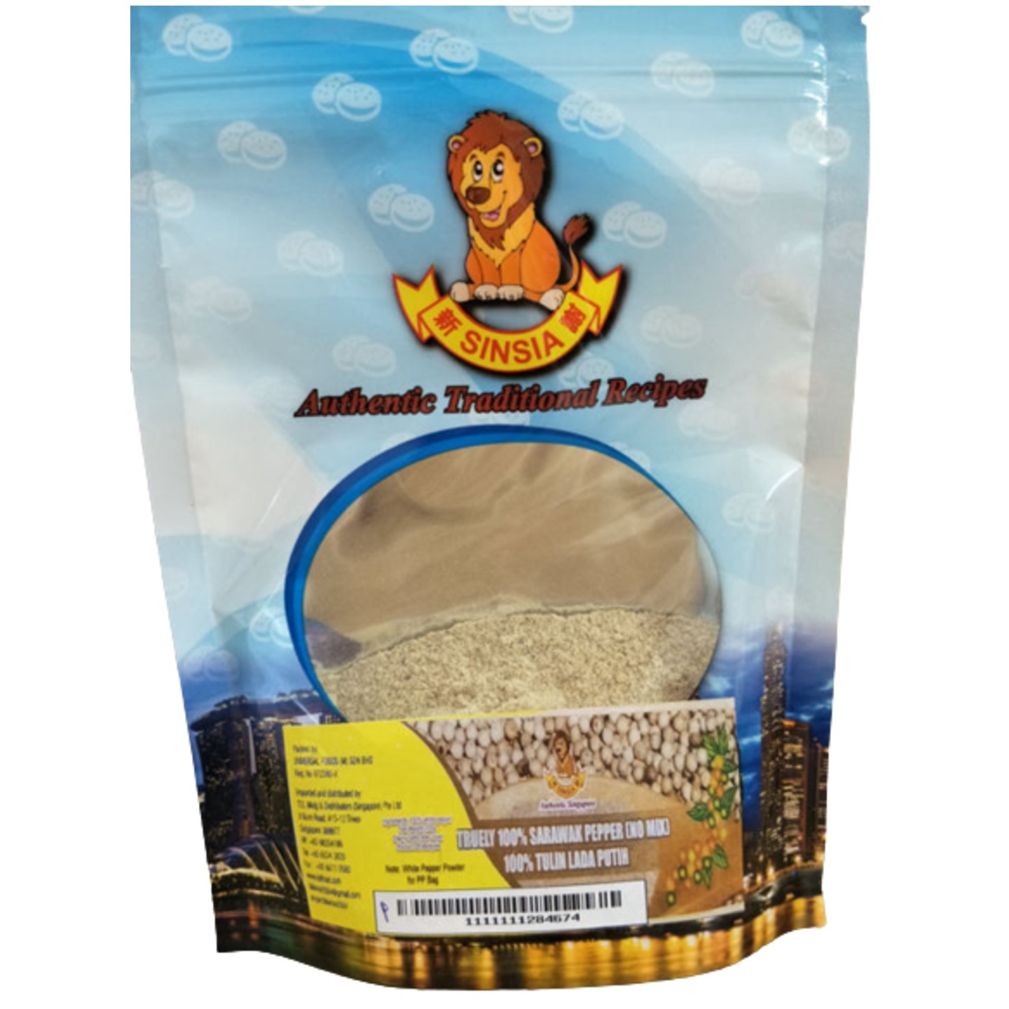 Sarawak White Pepper Powder PP Bag