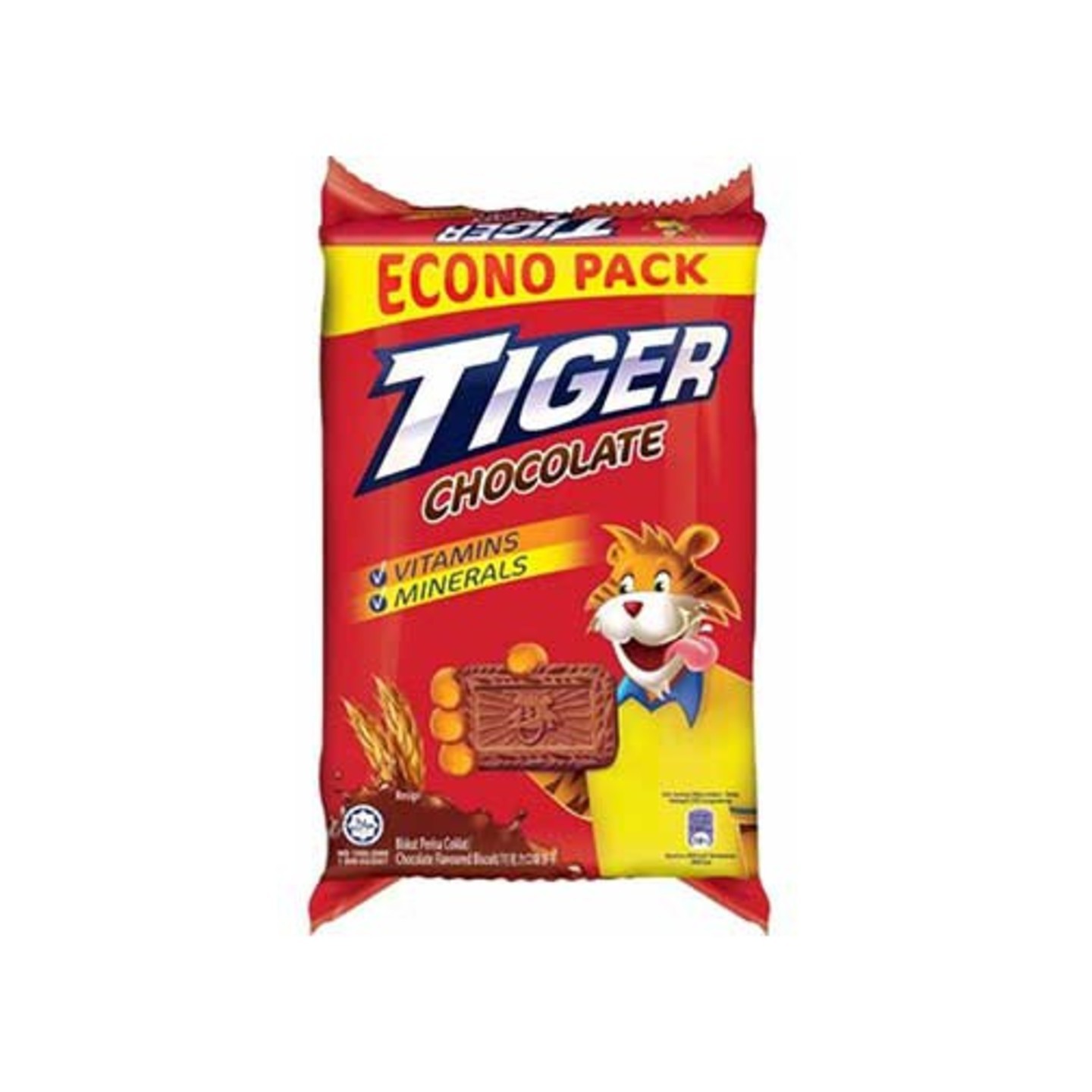 Tiger Chocolate Favoured  Biscuits 450g
