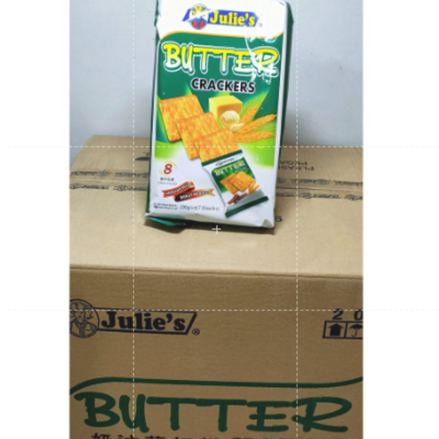 Julie Butter Cracker in Carton