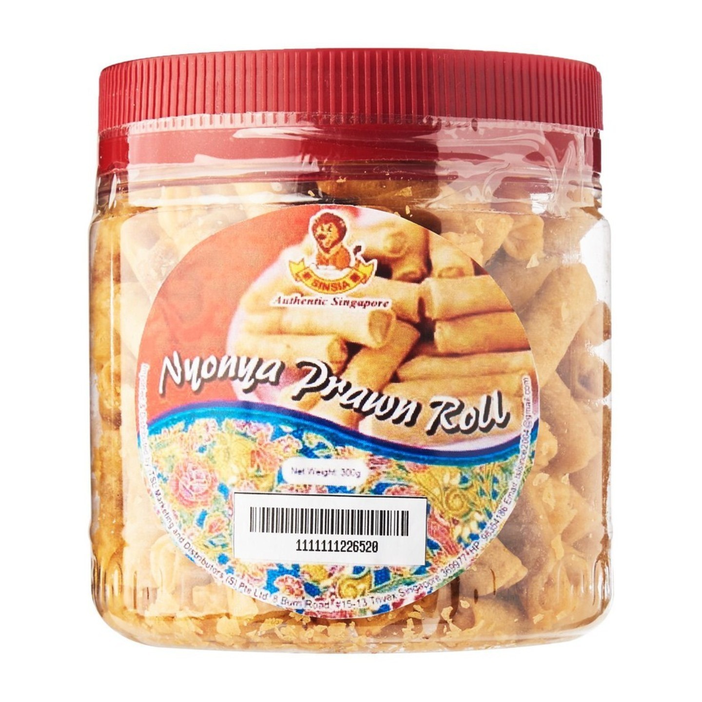 SINSIA Prawn Roll 300g Pet  NEW ARRIVAL fresh stock