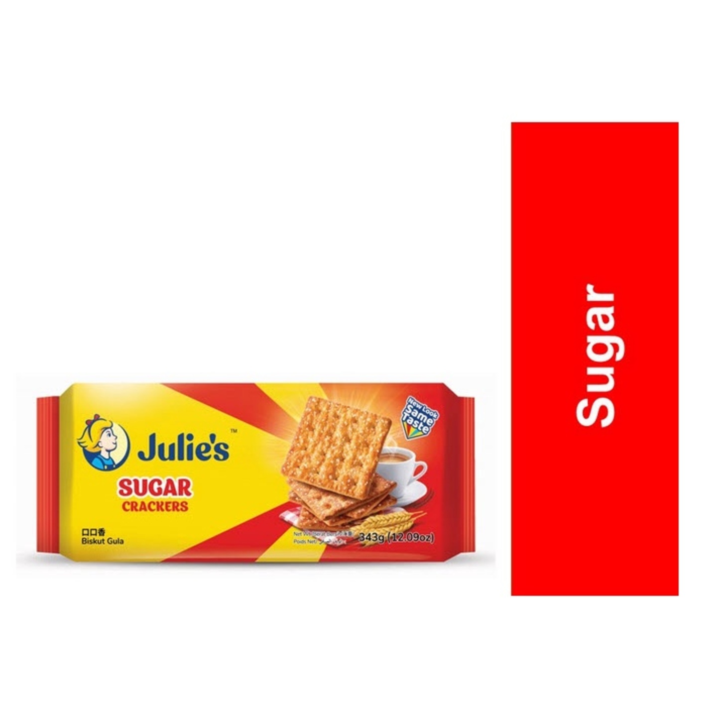 Julies Sugar Crackers 343g