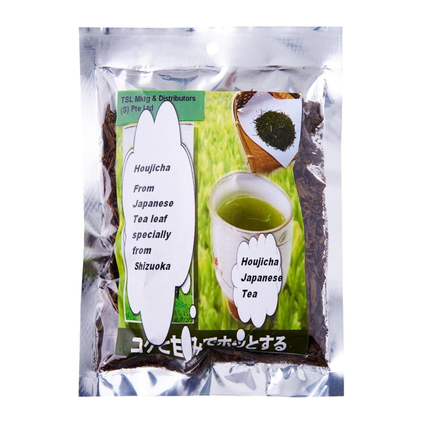 Sinsia Houjicha Leaf Japan Tea 110 G English Tea 110g