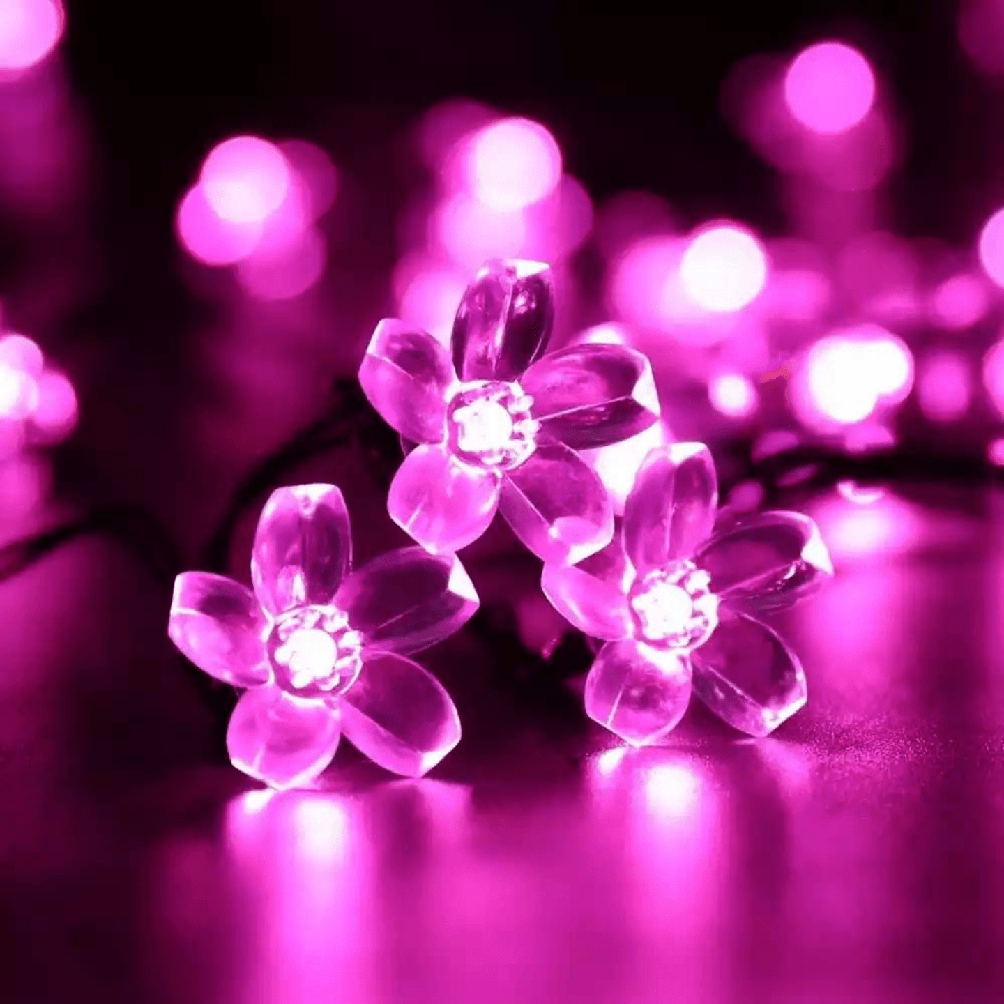 Blooming Flower Waterproof Fairy String Lights - 3 Meter