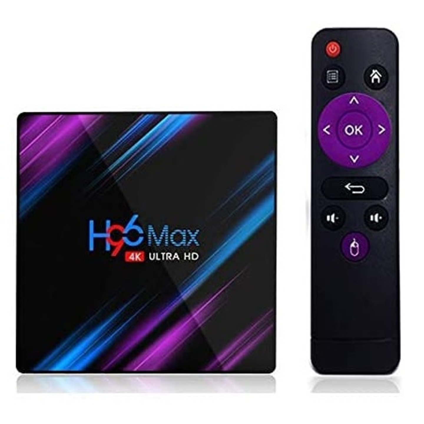 H96 Max Android 4K HD TV Box with Bluetooth and Dual WiFi