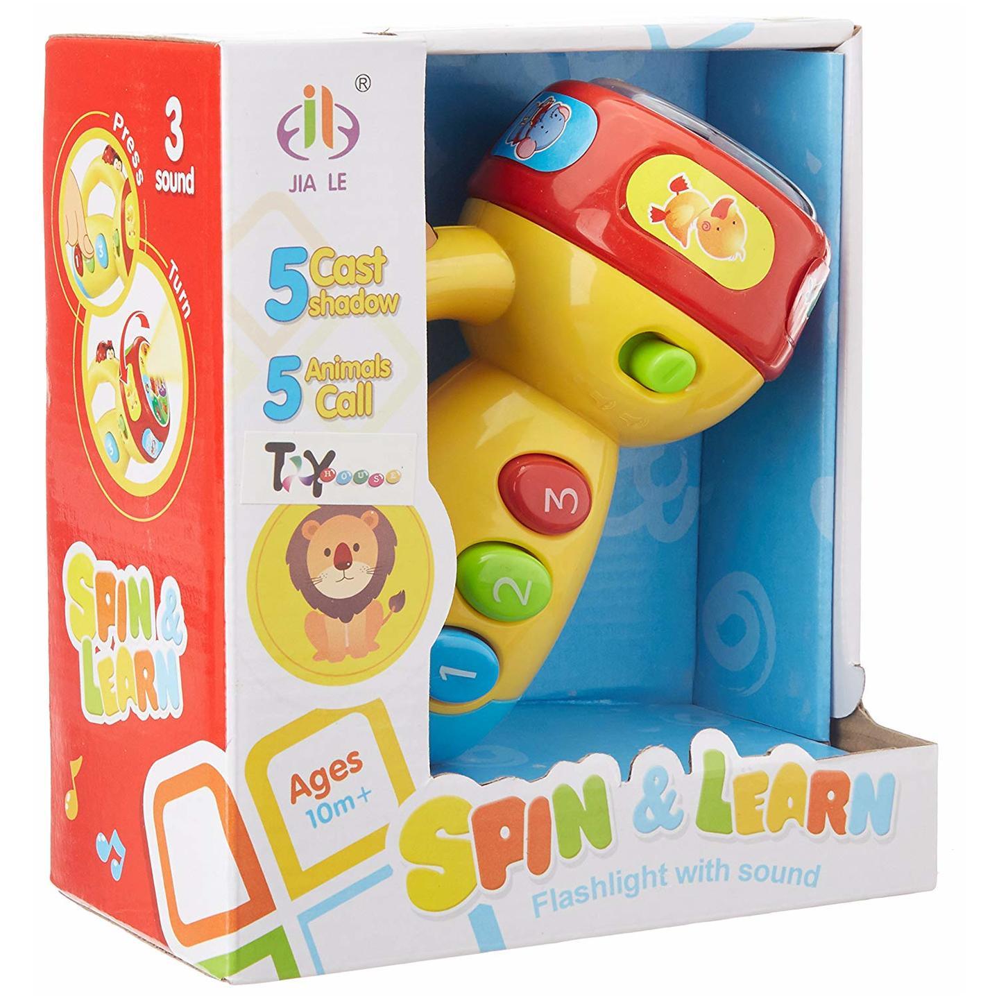Toddler Flashlight with Music and Light