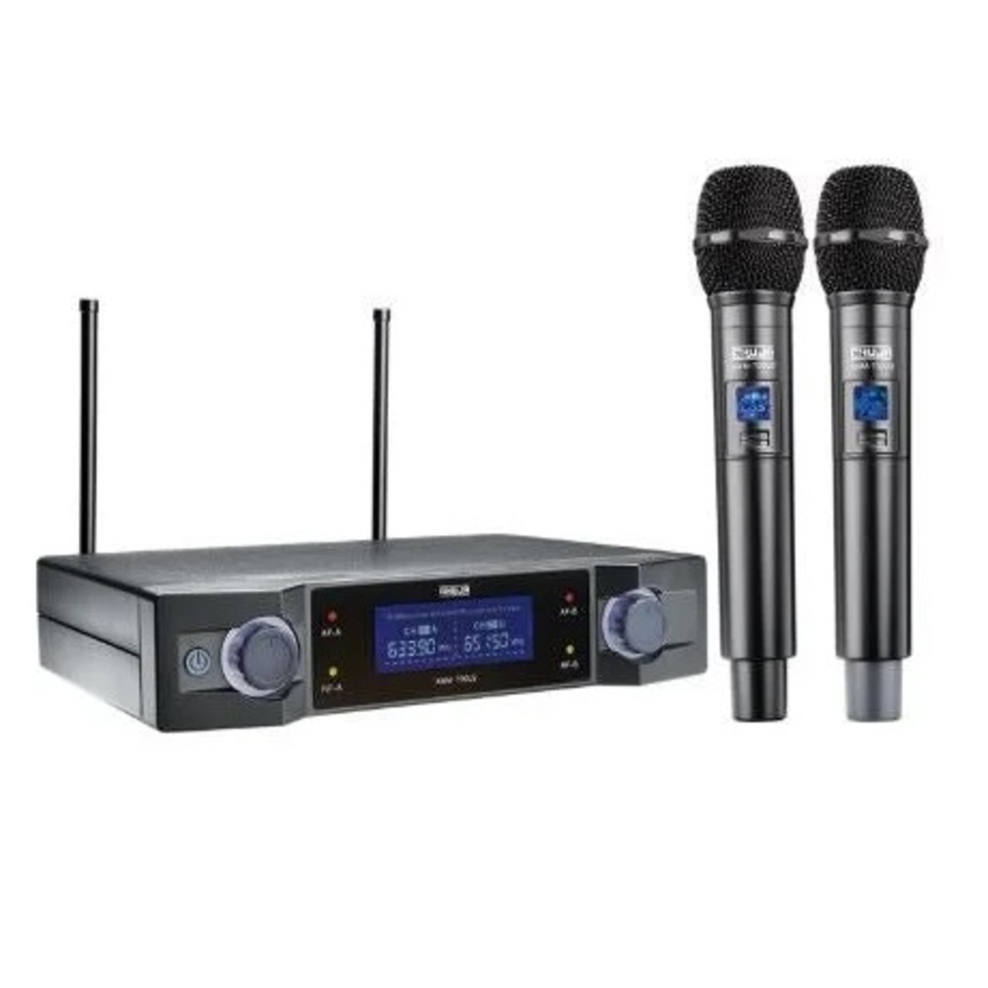 Rental: Ahuja AWM-700U2 UHF Dual handheld Microphone