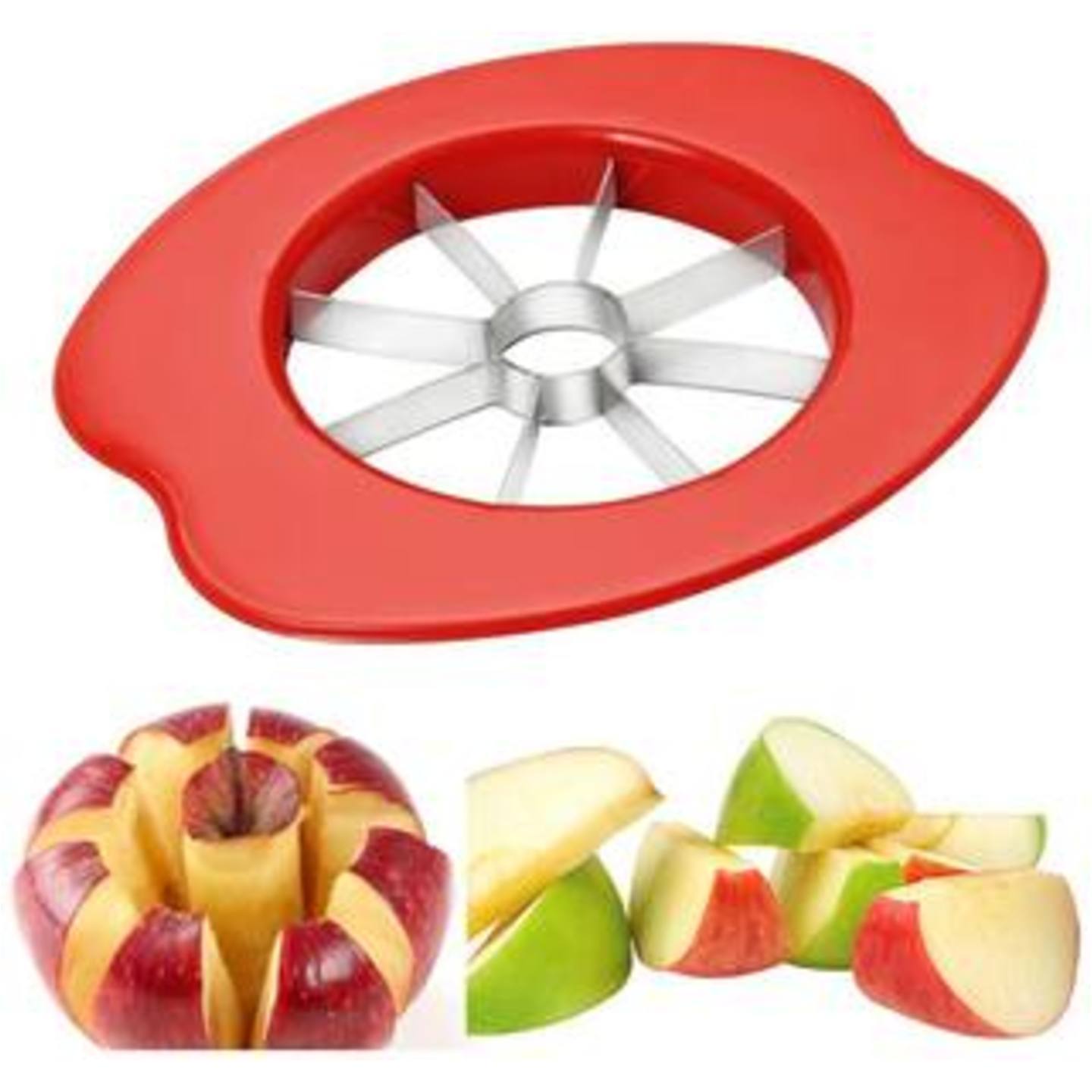 Apple cutter with stainless steel blades