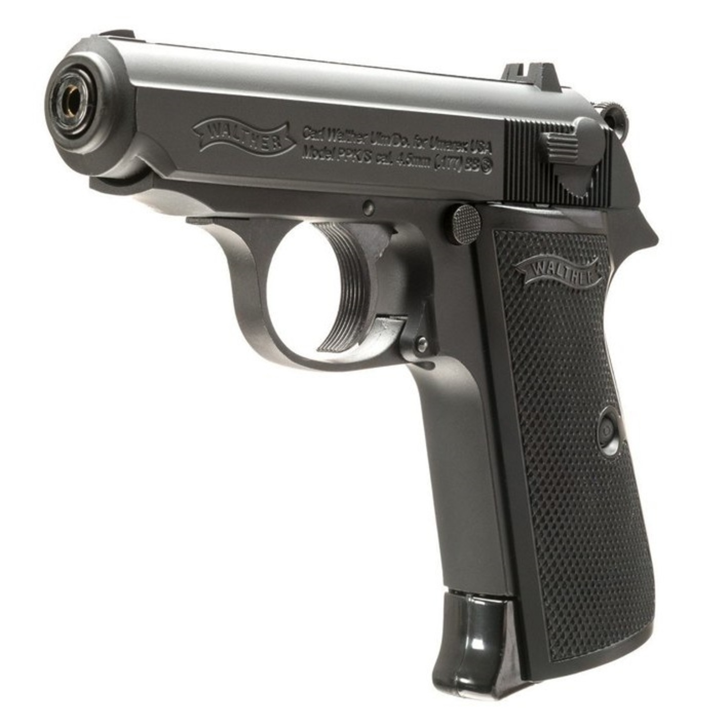 Umarex James Bond Walther PPKs CO2 Pistol 4.5 MM .177 BB with 500 BBs and 3 CO2 Cylinder