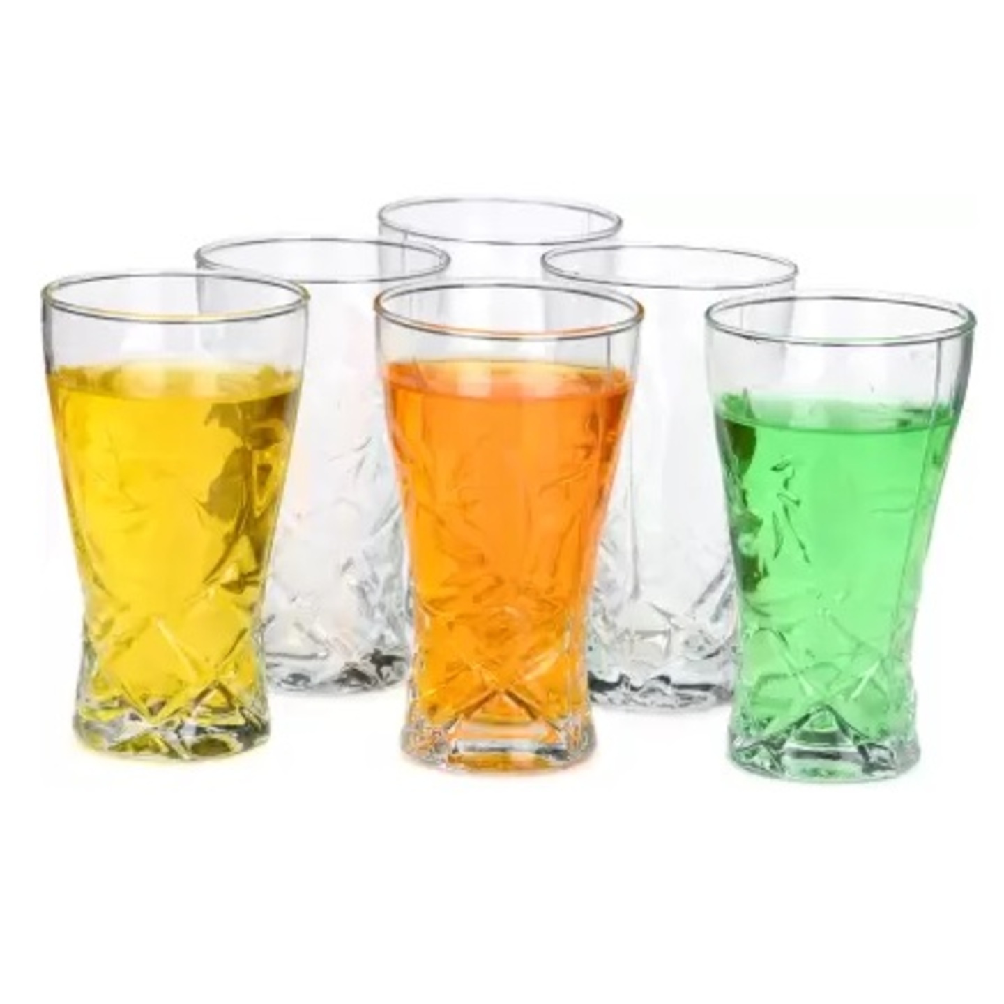 Designer Glass Set (Set of 6) - 330 ml