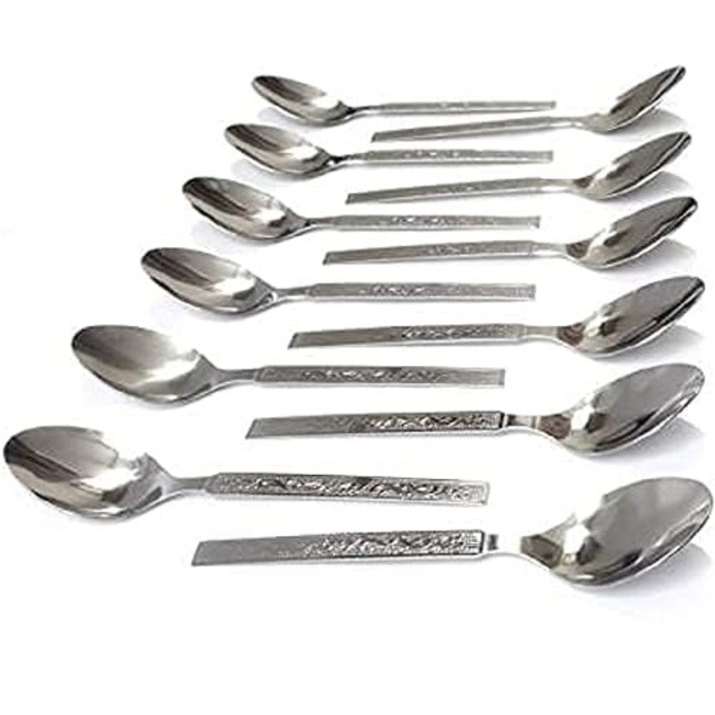 Set of 12 Stainless Steel Table Spoons