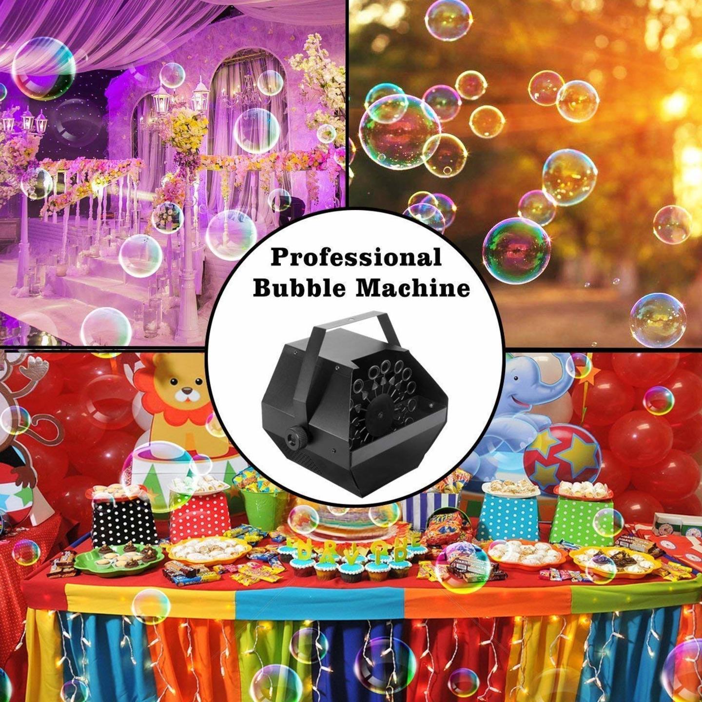 Rental: Professional Bubble Making Machine for Kids Party