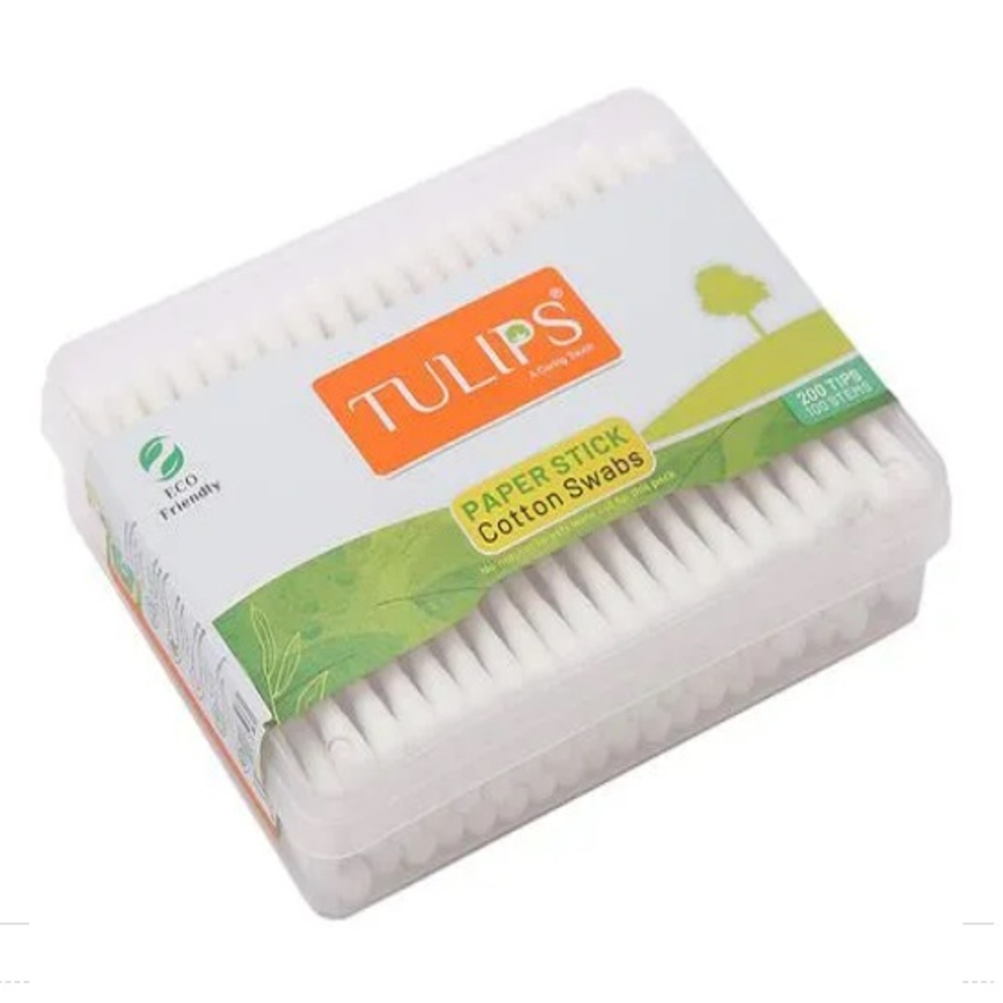 Tulips Cotton Buds - 100 pcs 200 Tips