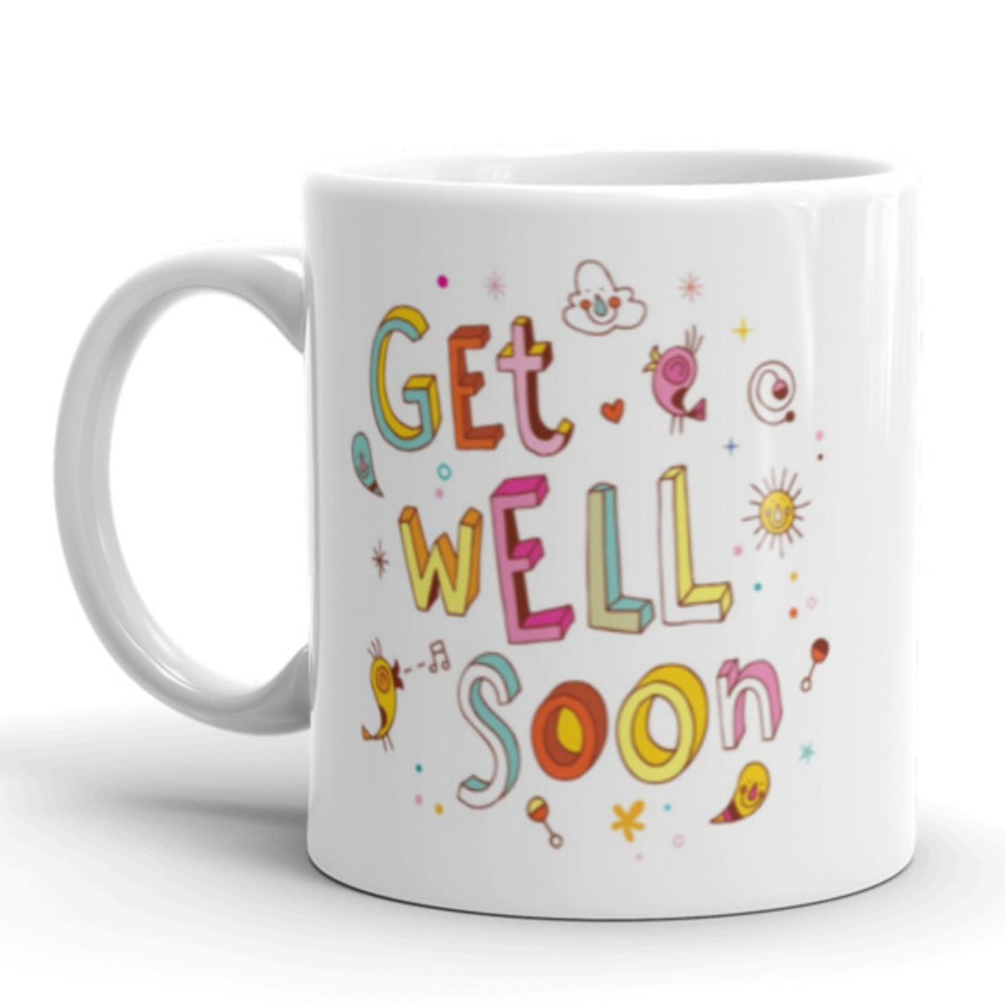 Ceramic Mug - Get well soon