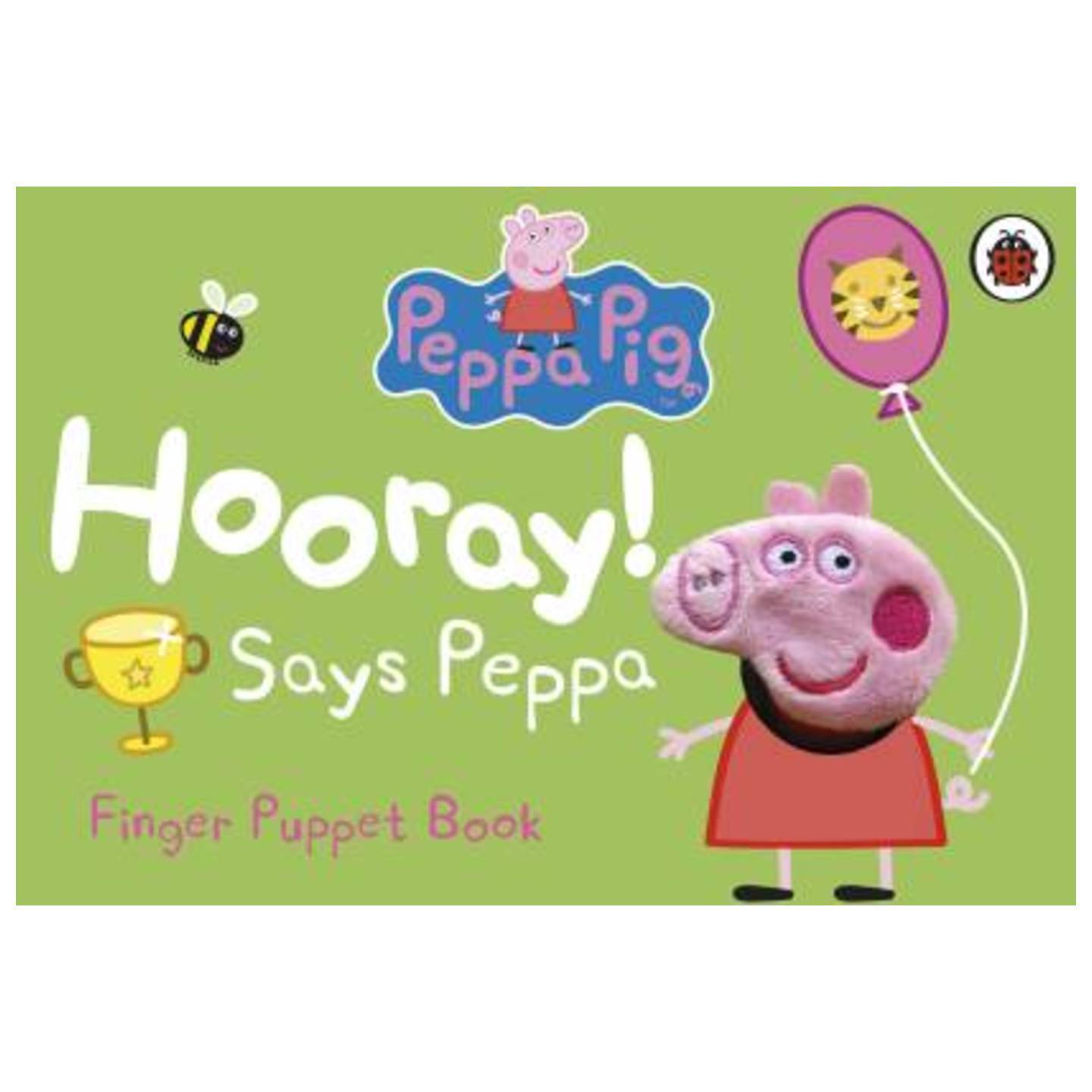 Peppa Pig: Hooray! Says Peppa Finger Puppet Book