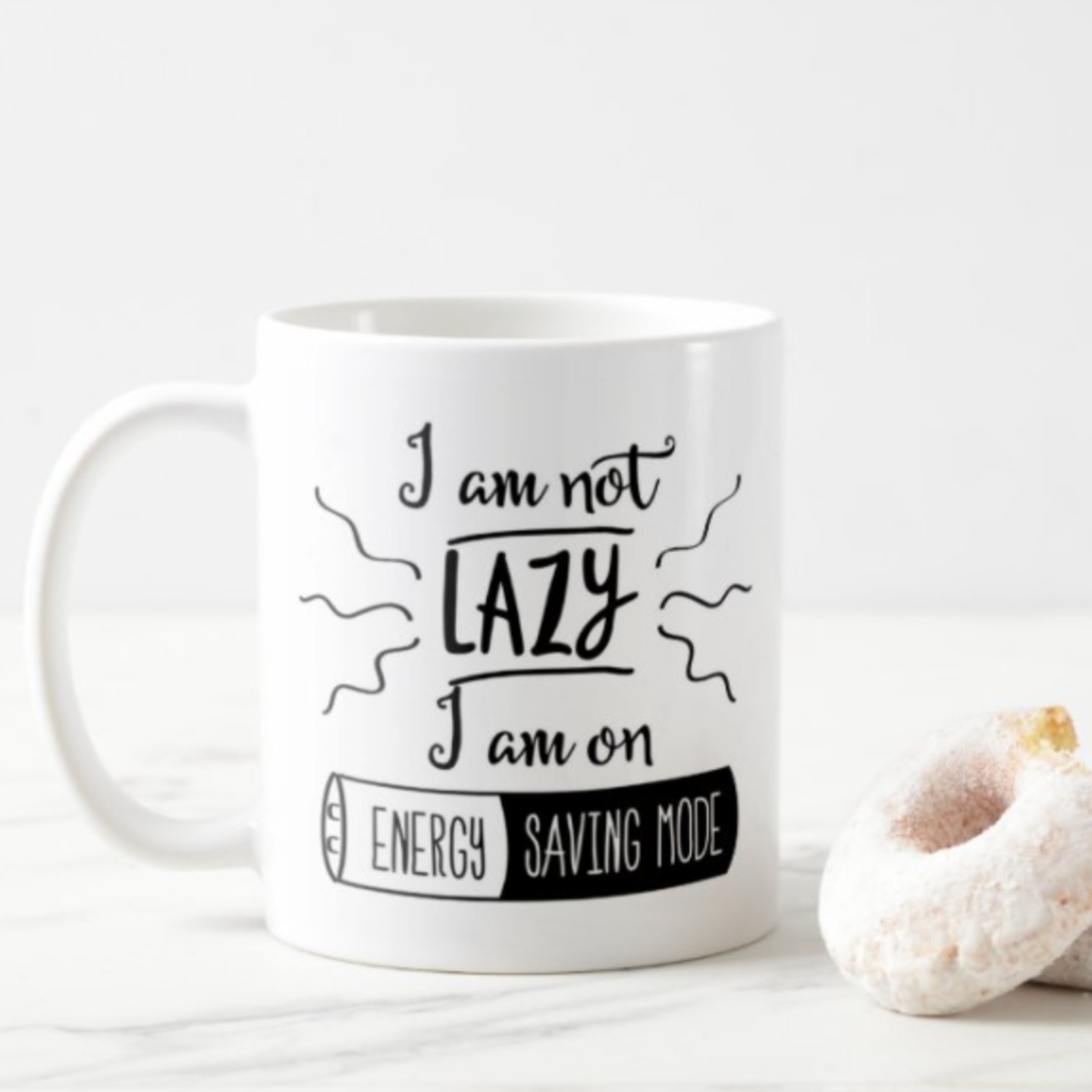 Ceramic Mug - I am not lazy