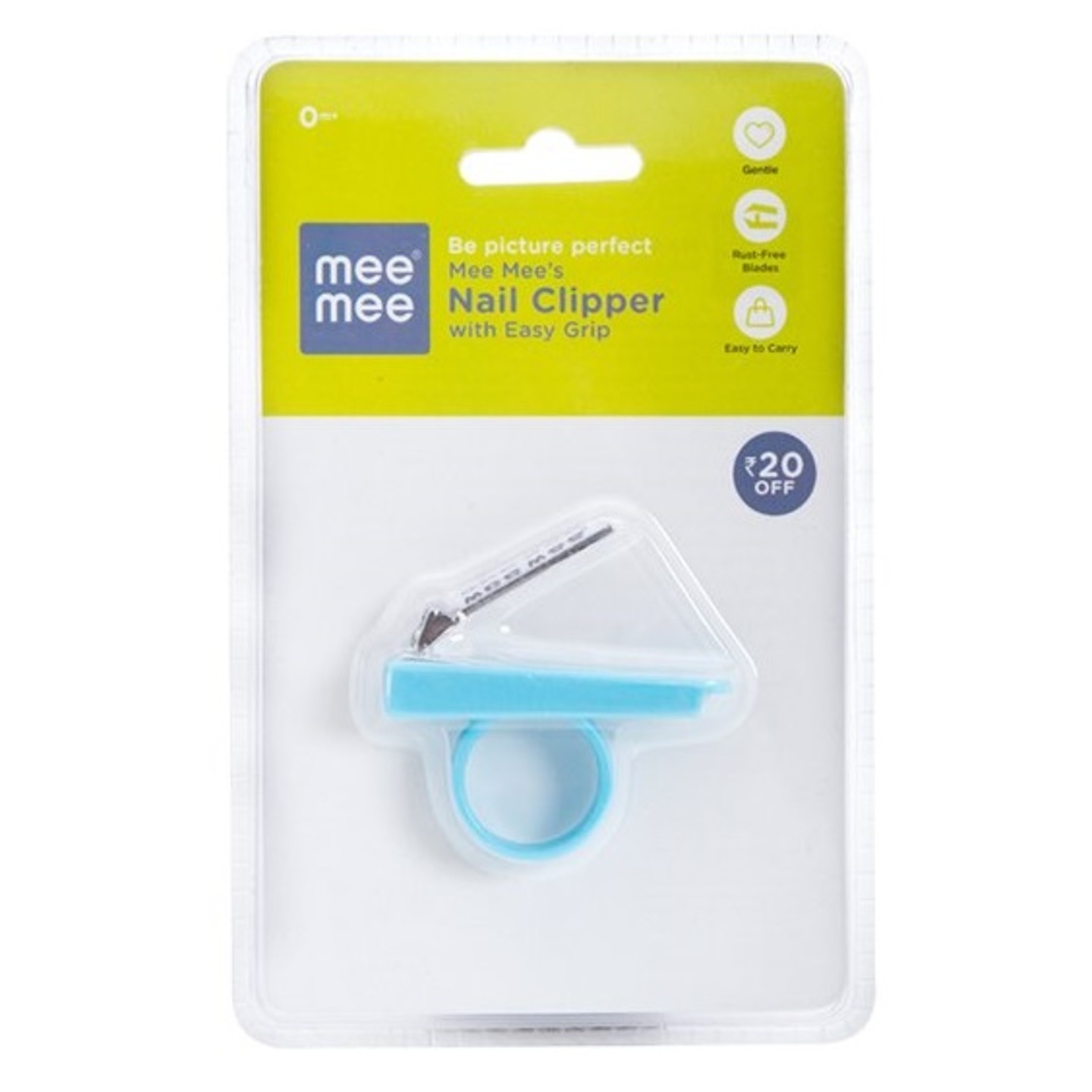 Mee Mee Gentle Nail Clipper with Easy Grip