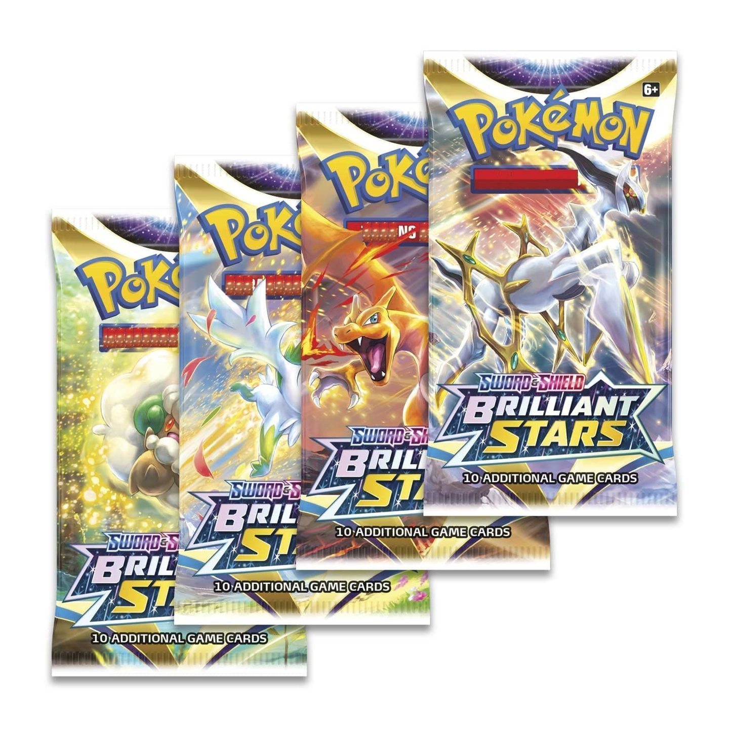 Brilliant Star Booster Pokemon cards (1 pack)