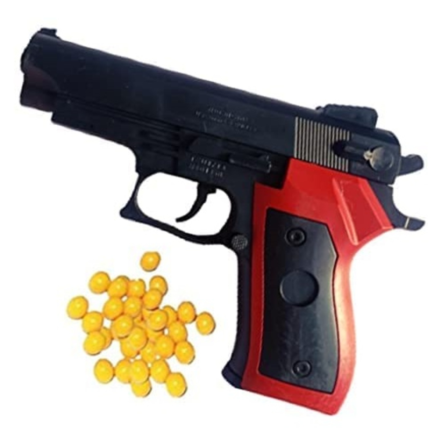 Toy Gun Pistol for kids with 8 Round Reload and 50 free BB Bullets 6 mm