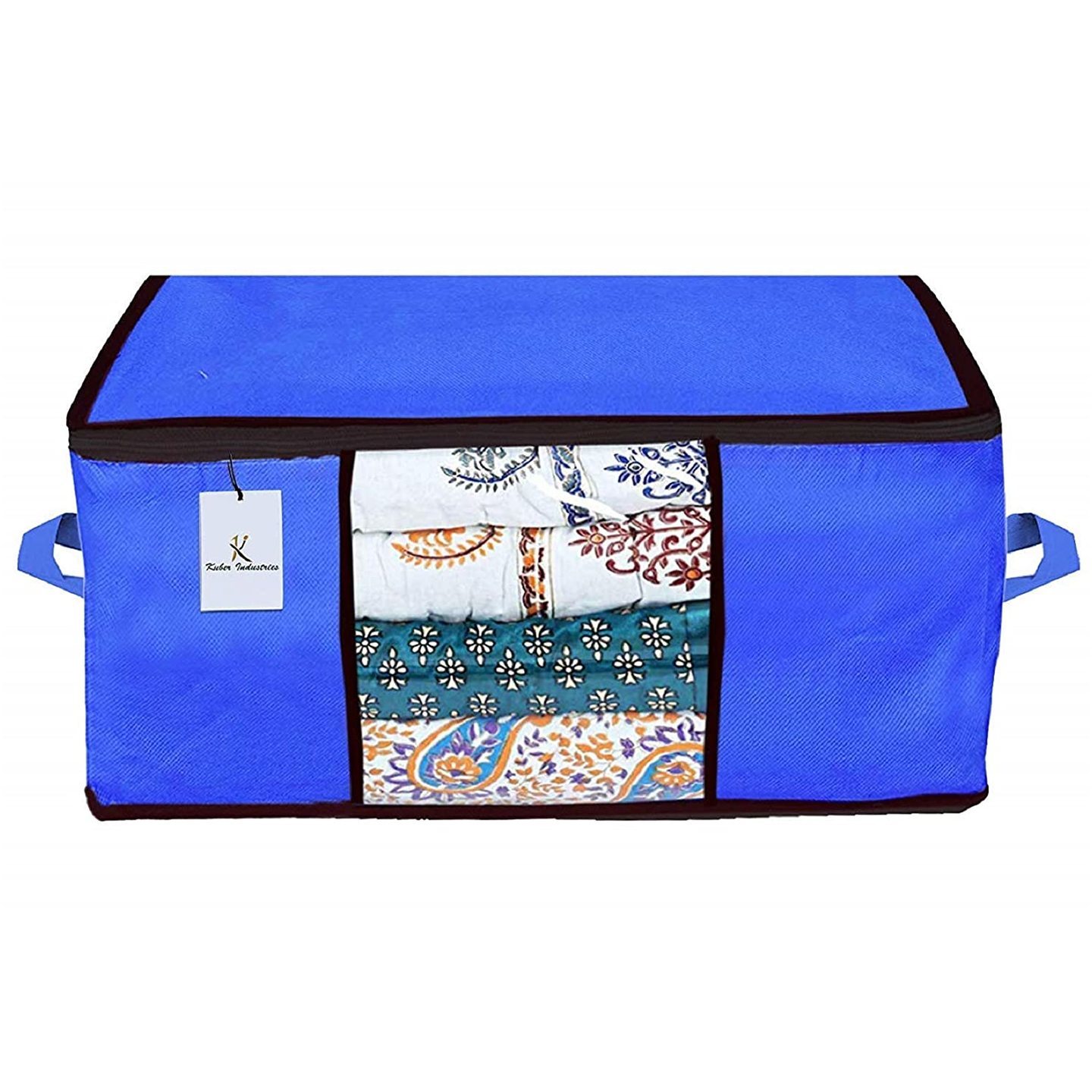 Underbed Storage Bag  Storage Organiser  Blanket Cover Blue