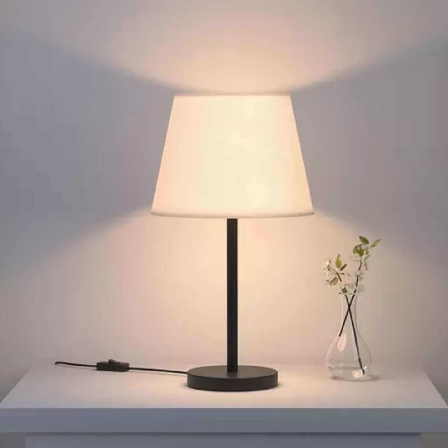 Modern Sleek Table lamp for Bedroom  Living Room  Home Decoration