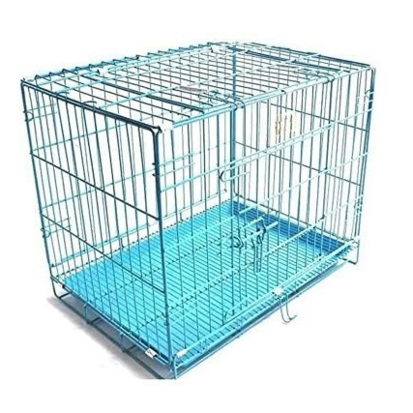 Heavy Duty Strong Metal Dog Crate Pet Dog, Cat and Rabbit Cage with Removable Tray 42 Inch