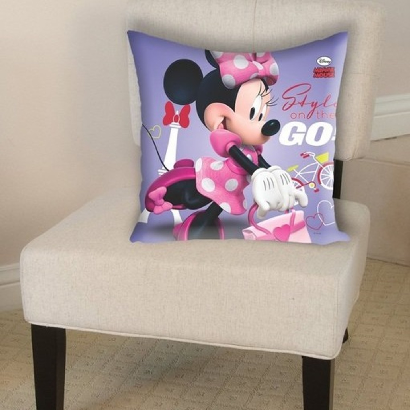 Disney Premium Cushion (Cover & filler both) - 40 X 40 cm