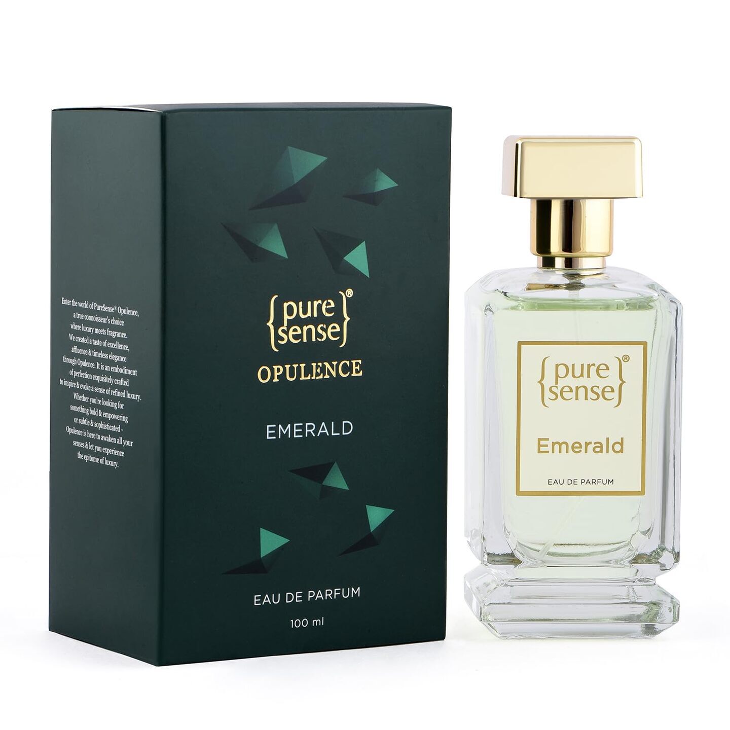 PureSense Opulence Emerald Long Lasting Perfume for Women 100 ml
