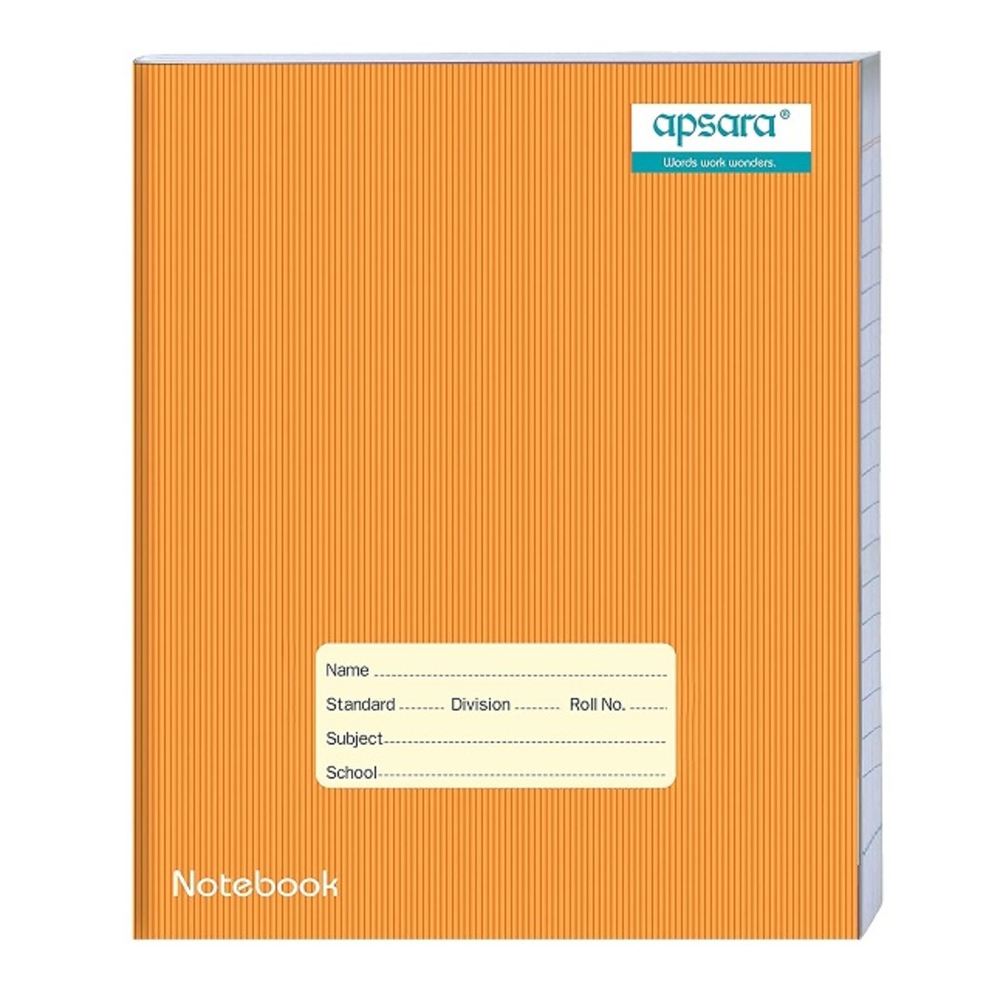Apsara 92 Pages Double line Exercise Notebook 19 x 15.5 cm